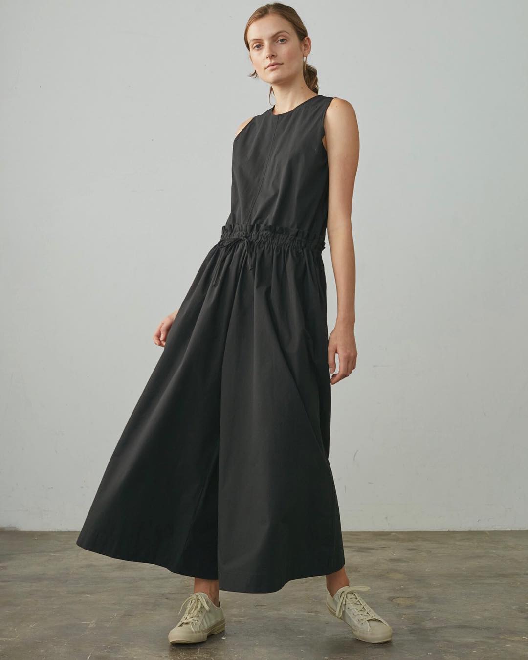 Simos Dress in Coal - 9