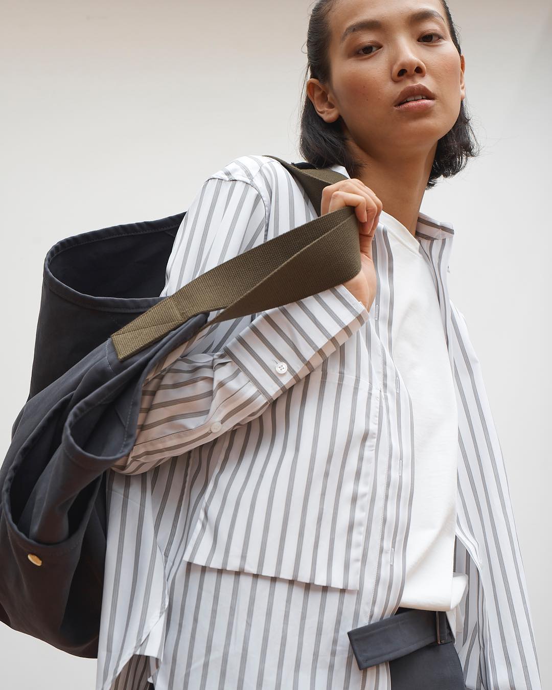 Rouen Shirt in Indigo Stripe - 11