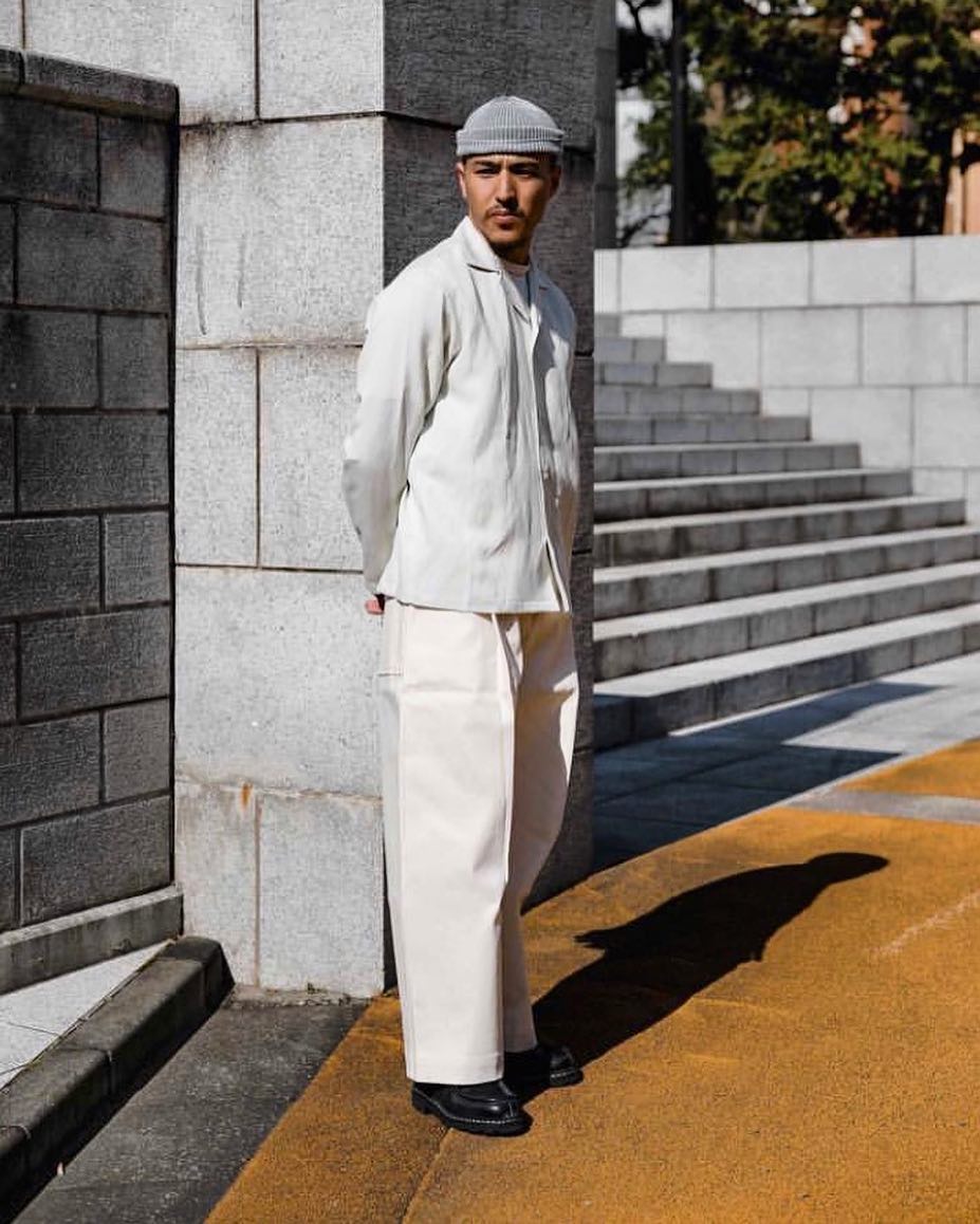 Nasser Pant in Chalk - 8