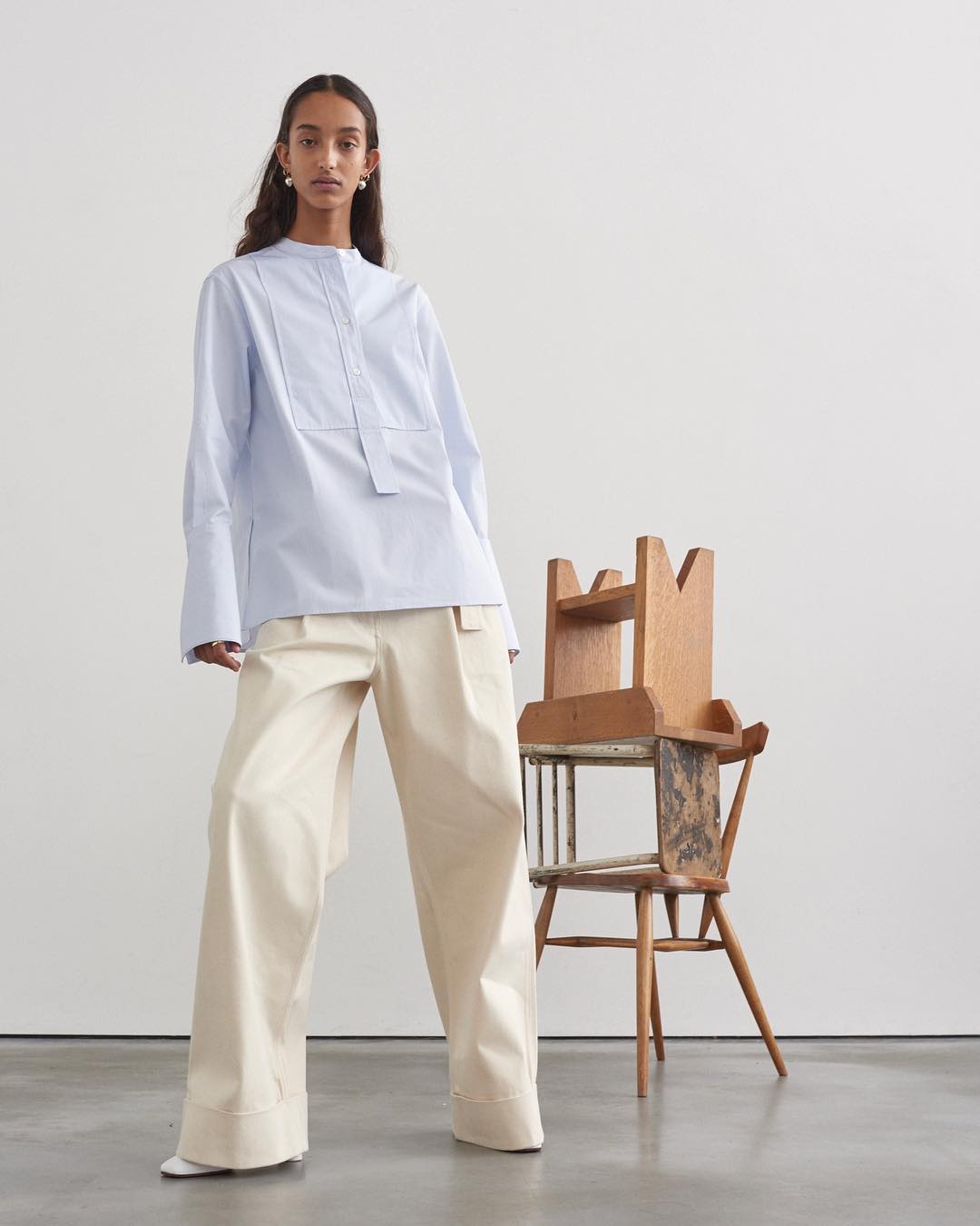 Bill Pant in Cream - 7