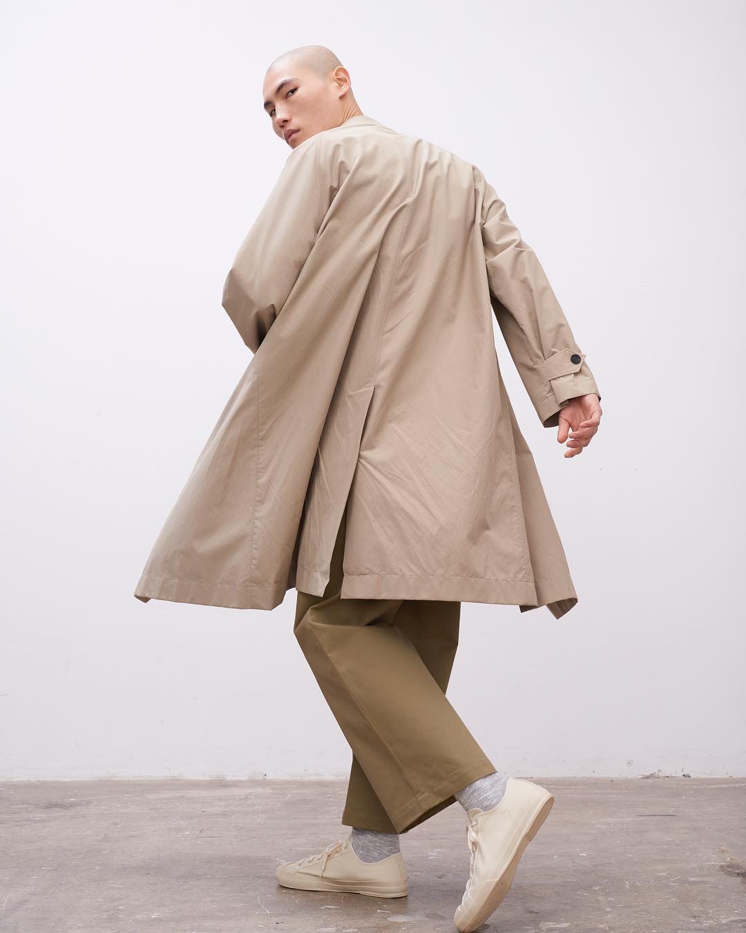 Lotus Coat in Mole - 6