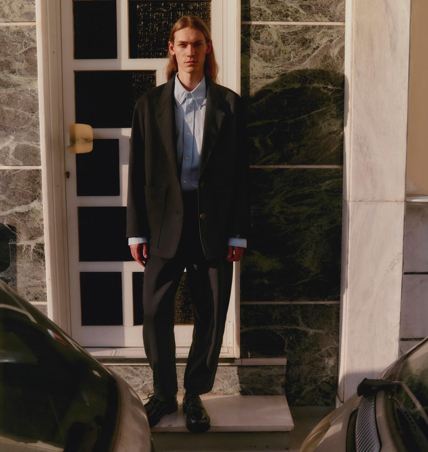 Roversi Jacket in Darkest Navy - 6