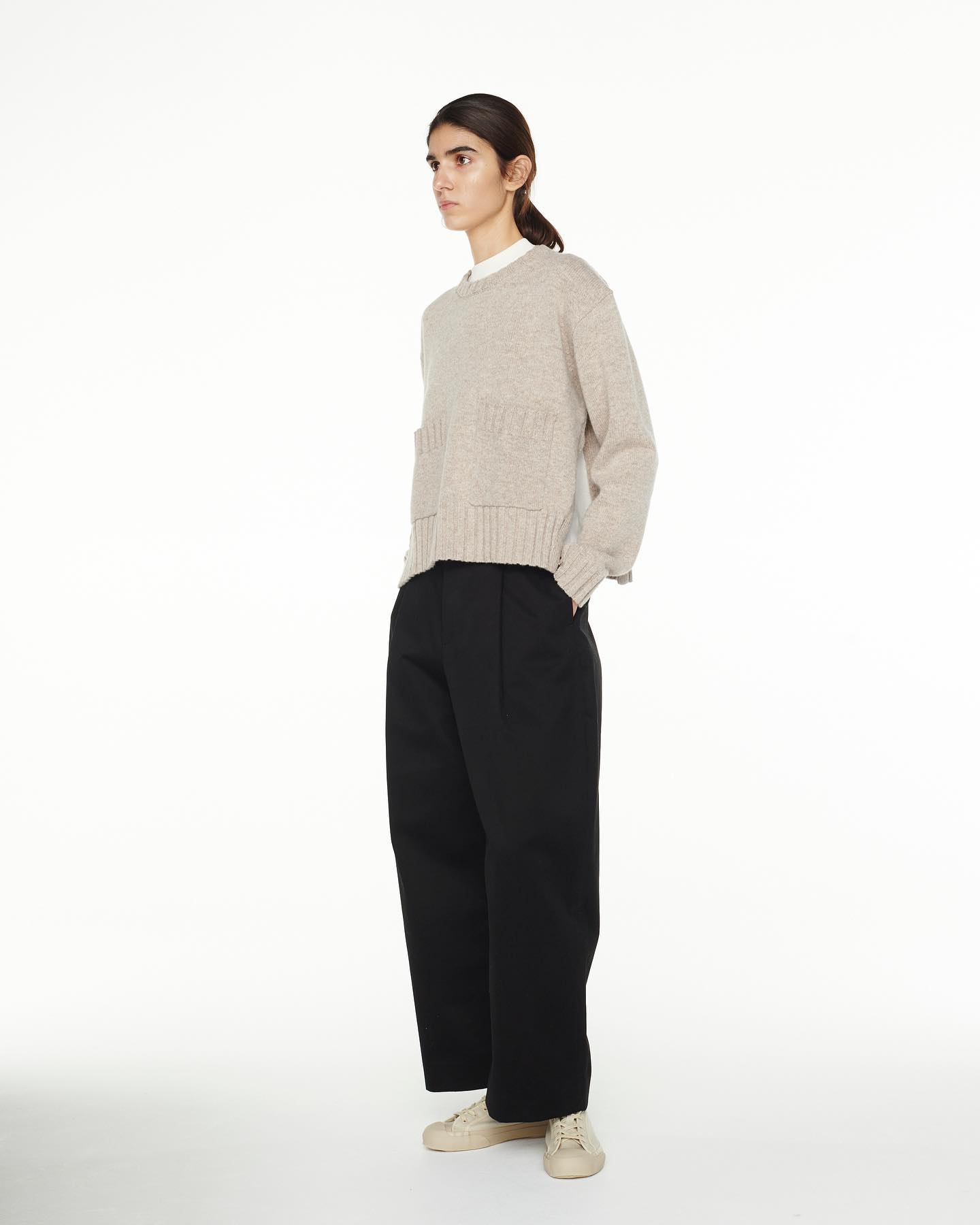Whitt Knit in Oatmeal - 9