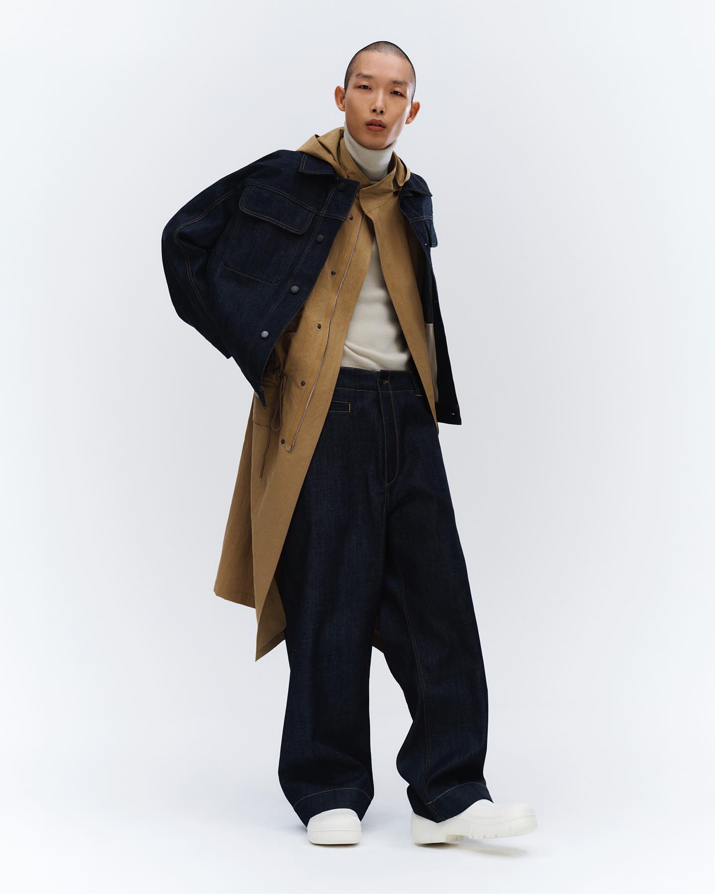 Derby Denim Jacket in Bleached Wash - 8