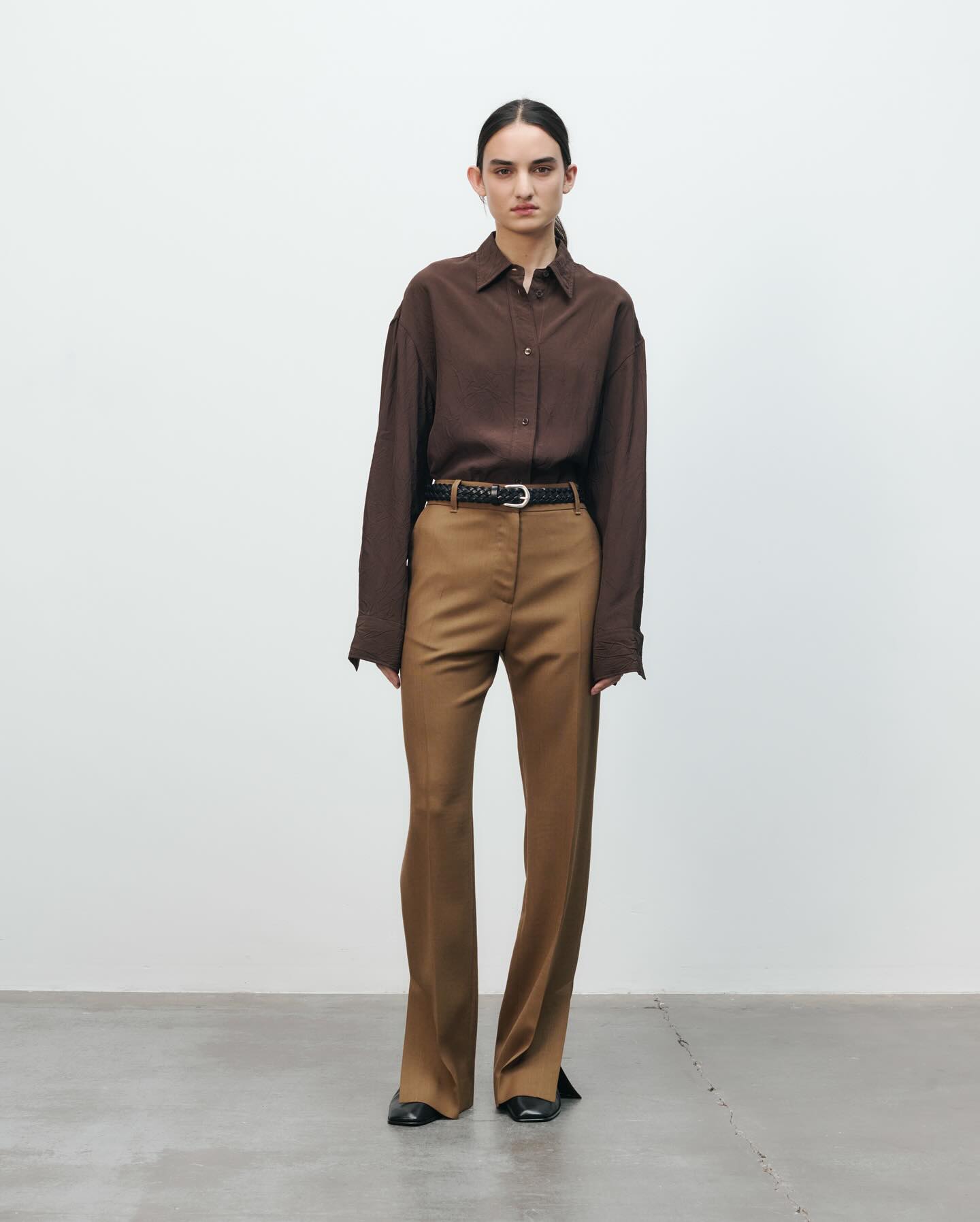Mitra Pant in Melange - 8