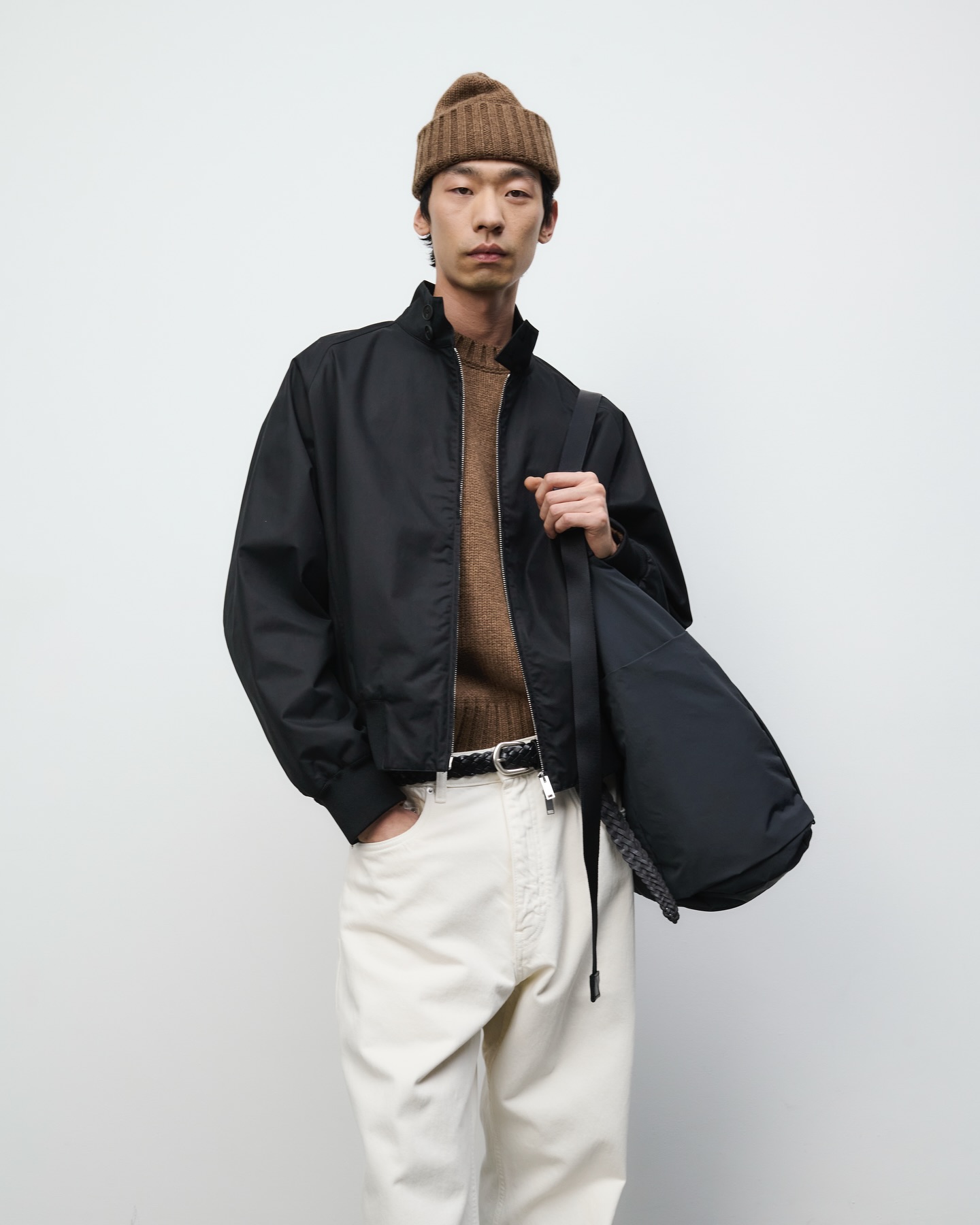 Timo Beanie in Espresso Brown - 6