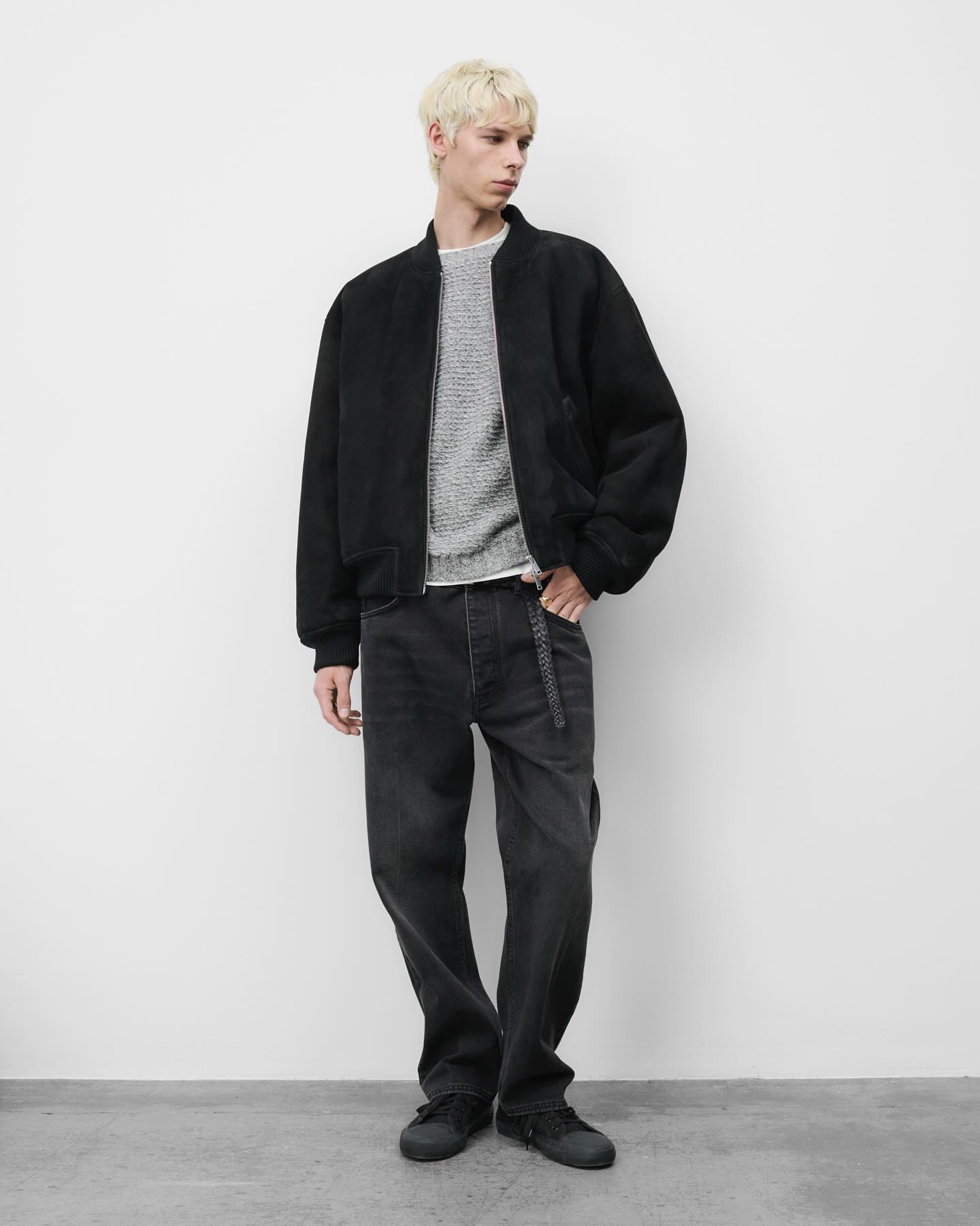 Windslow Denim Pant in Black Cowboy Crease - 9