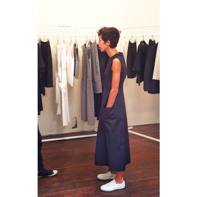Simos Dress in Coal - 10