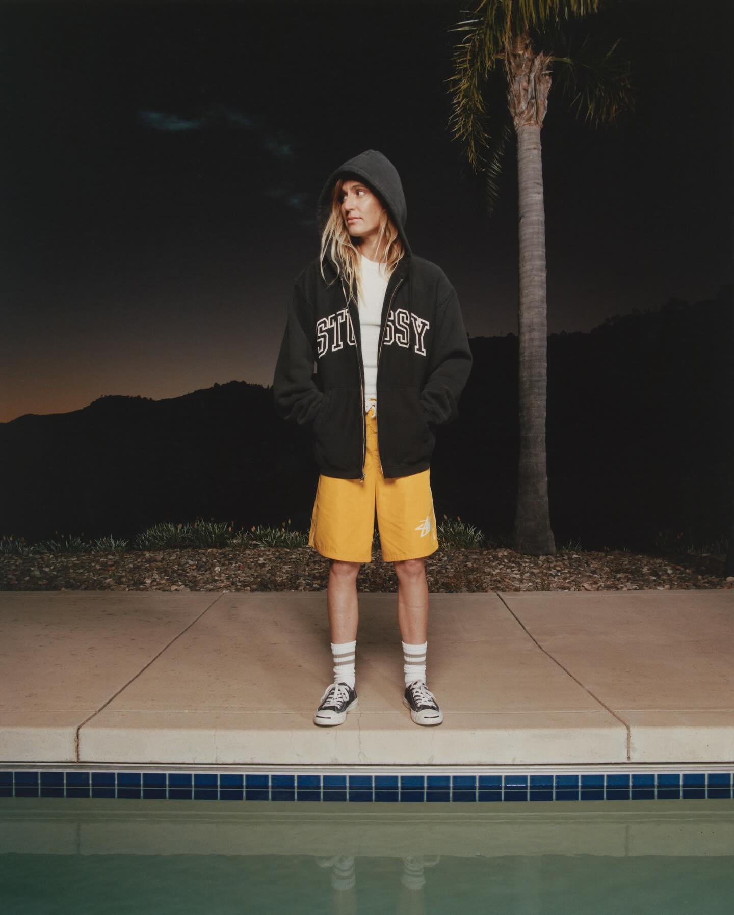 TEXTURED ZIP HOODED SWEATER - 8
