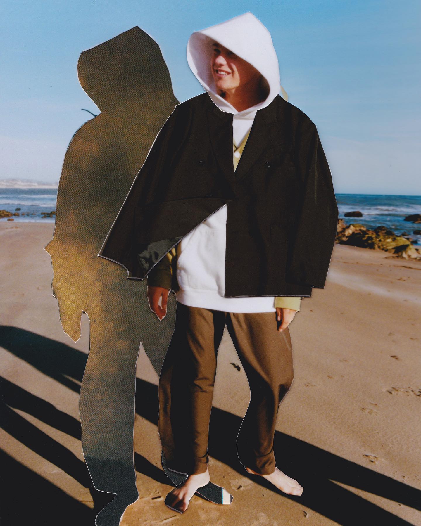 DOUBLE COTTON HOODED JACKET - 11