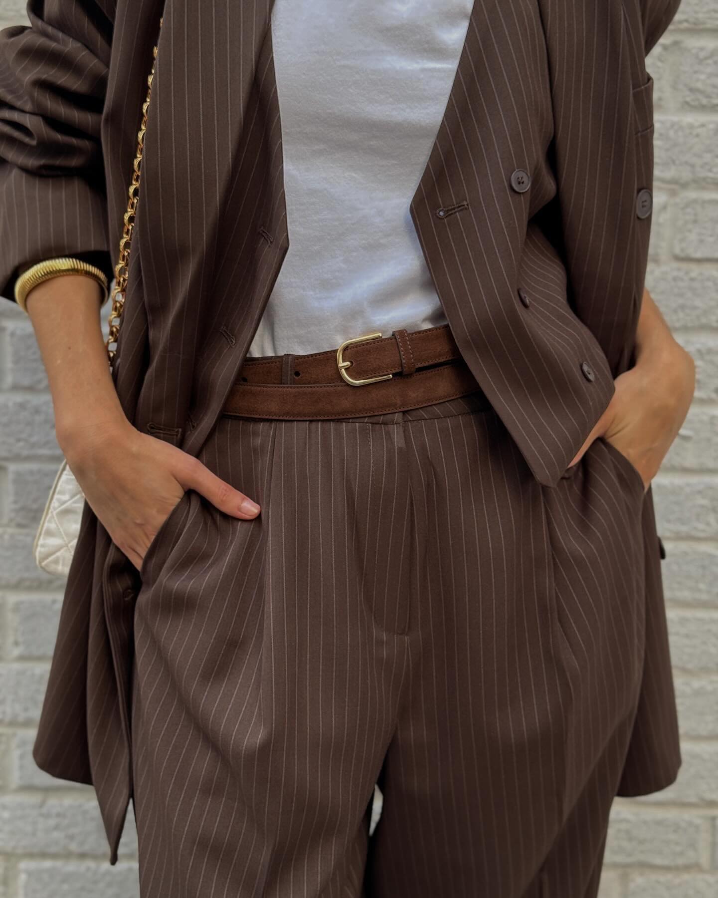 Sarno Leather Belt - Olive/Silver - 9