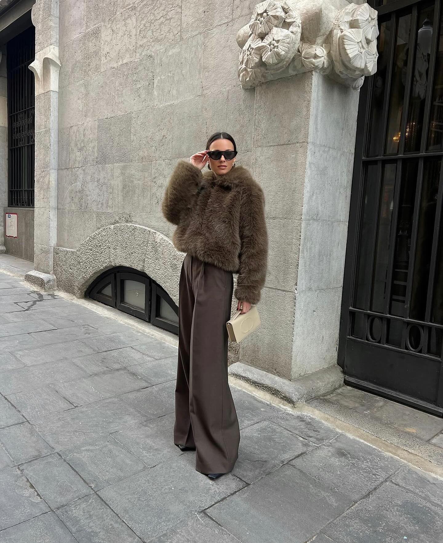 Bea Suit Pants - Dark Espresso - 6