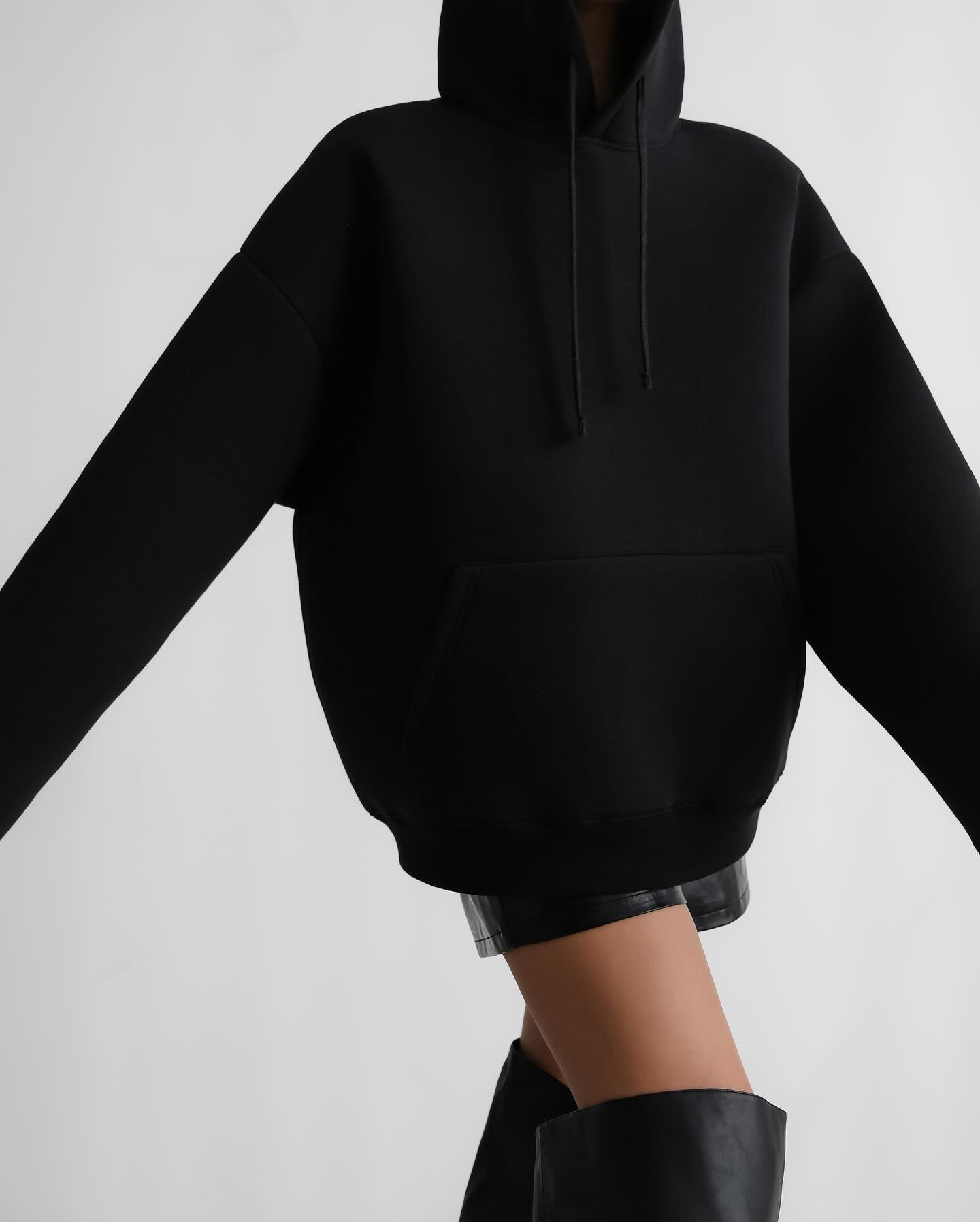 Easton Oversized Hoodie - Light Grey - 6