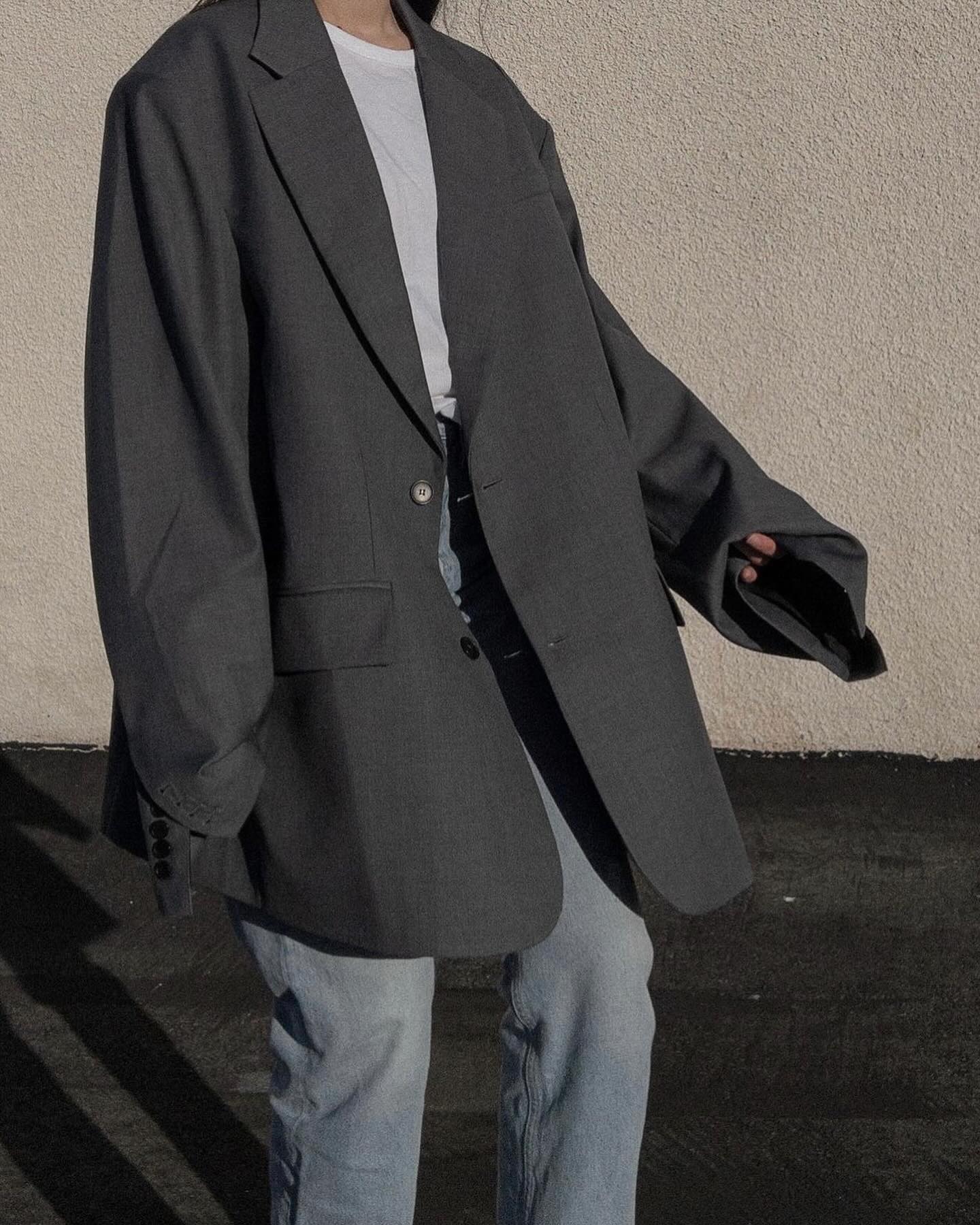 Gelso Oversized Blazer - Black - 10