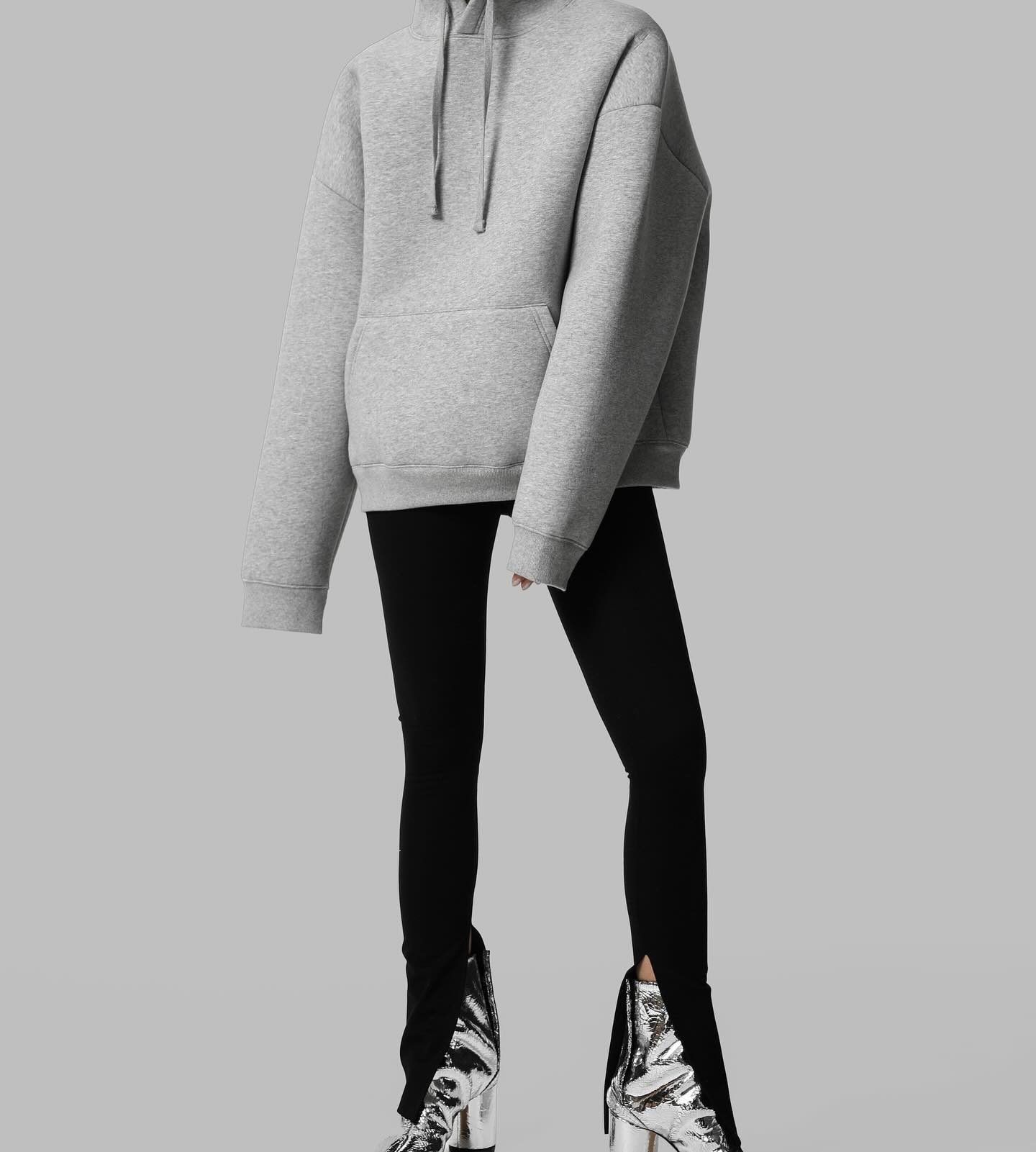 Quinton Crew Neck Sweater - Light Grey - 9
