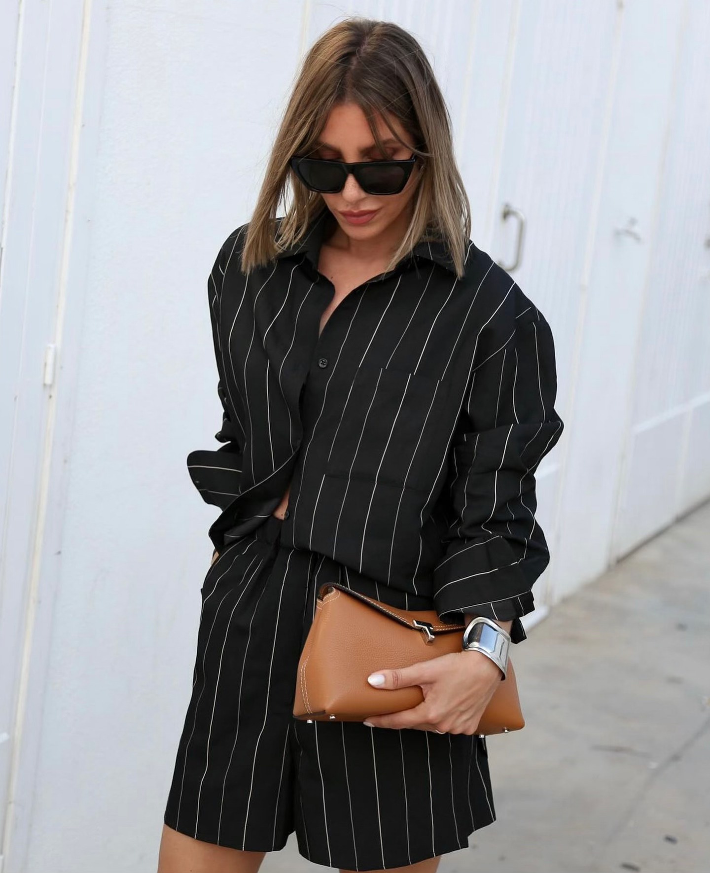 Iven Knit Pullover - White/Black Stripe - 9