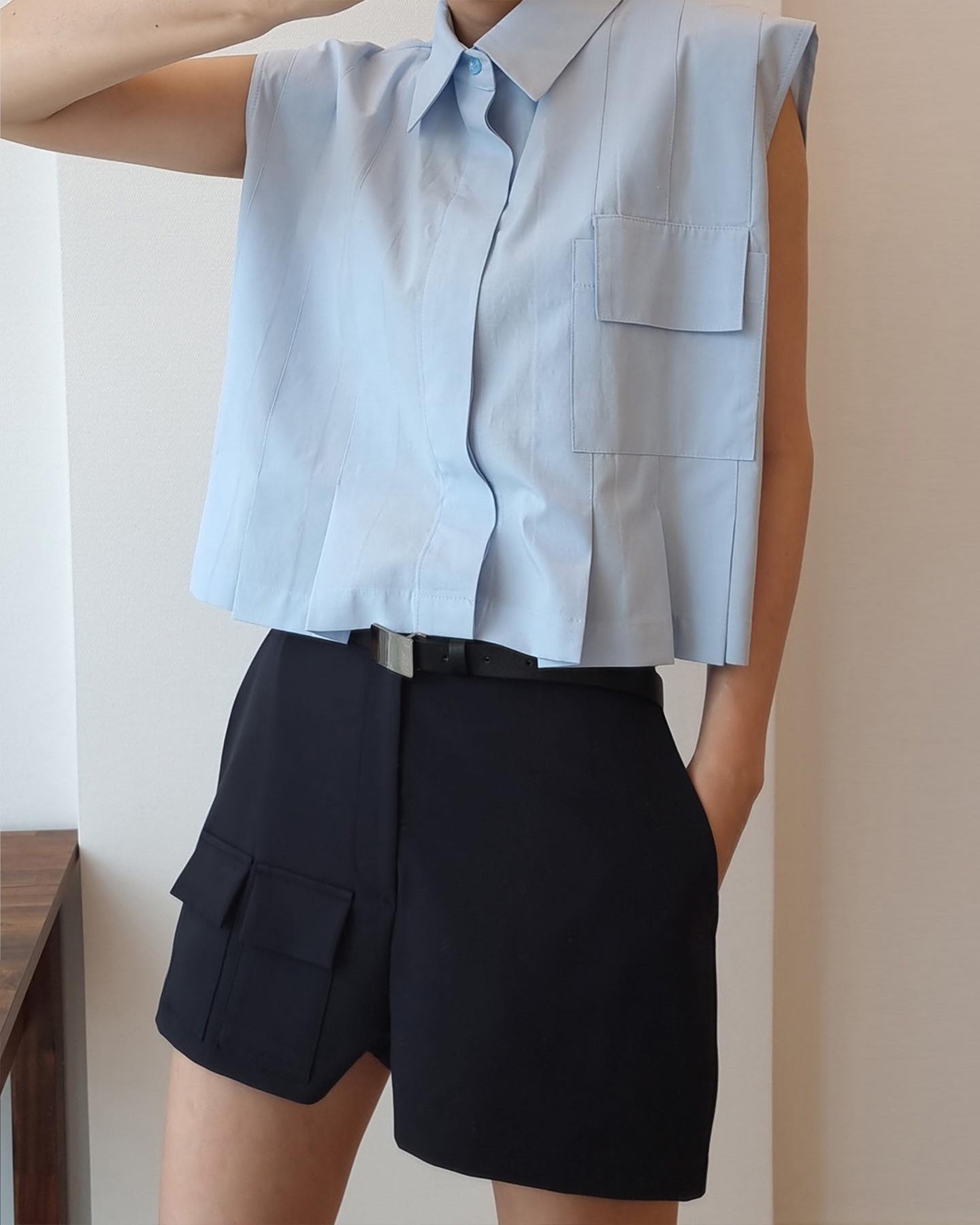 Kate Faux Leather Shorts - Black - 9