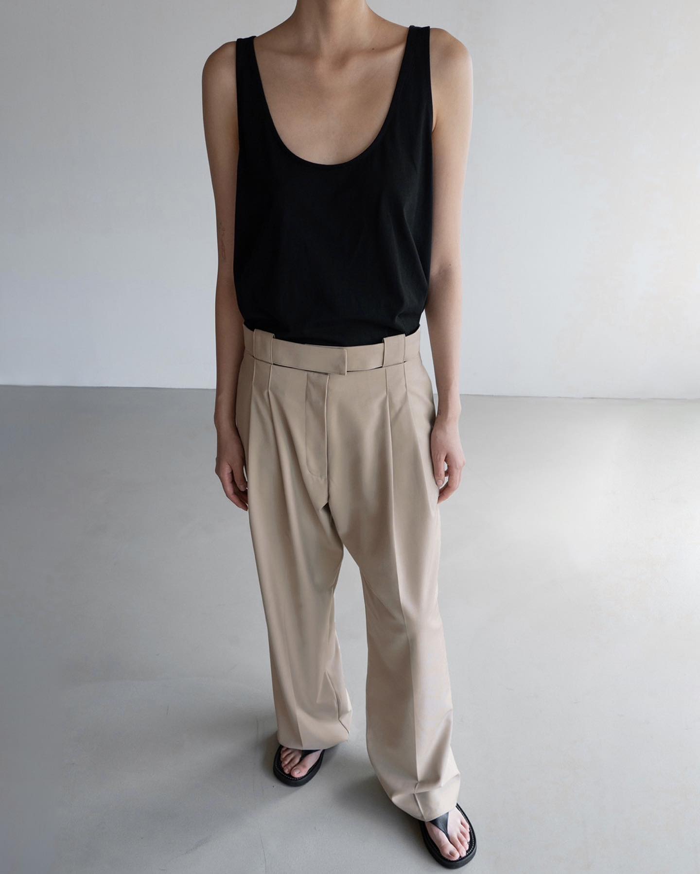 Canberra Pleated Trousers - Camel - 10