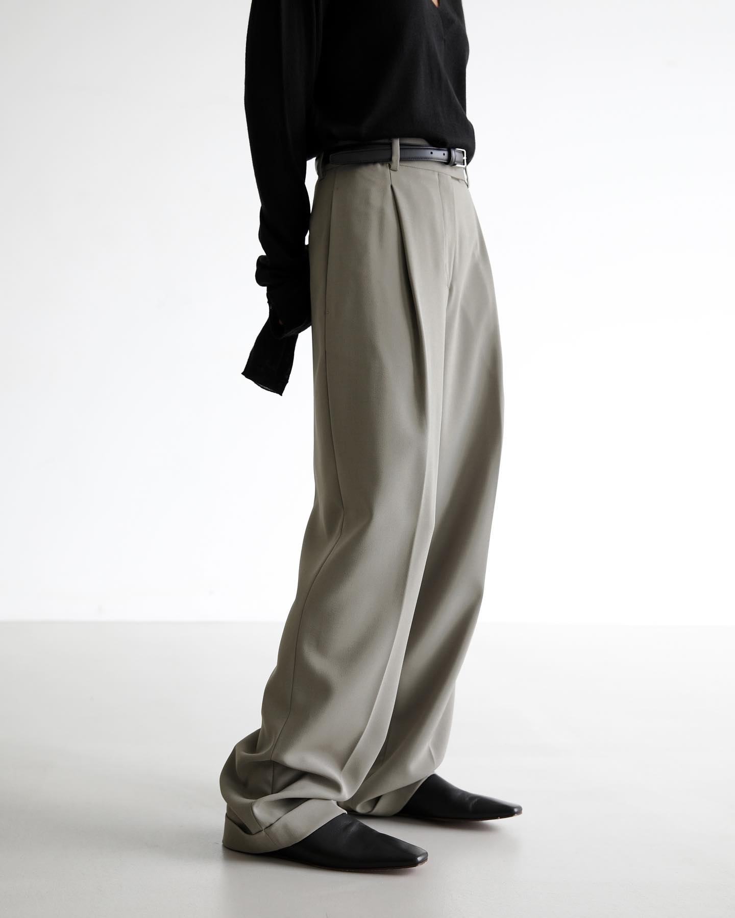 Canberra Pleated Trousers - Camel - 7