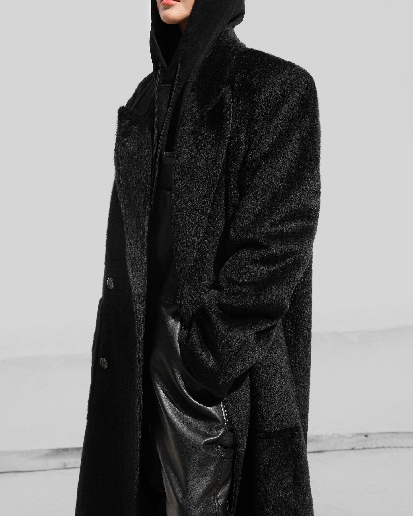 Zion Quilted Bomber Jacket - Black - 7