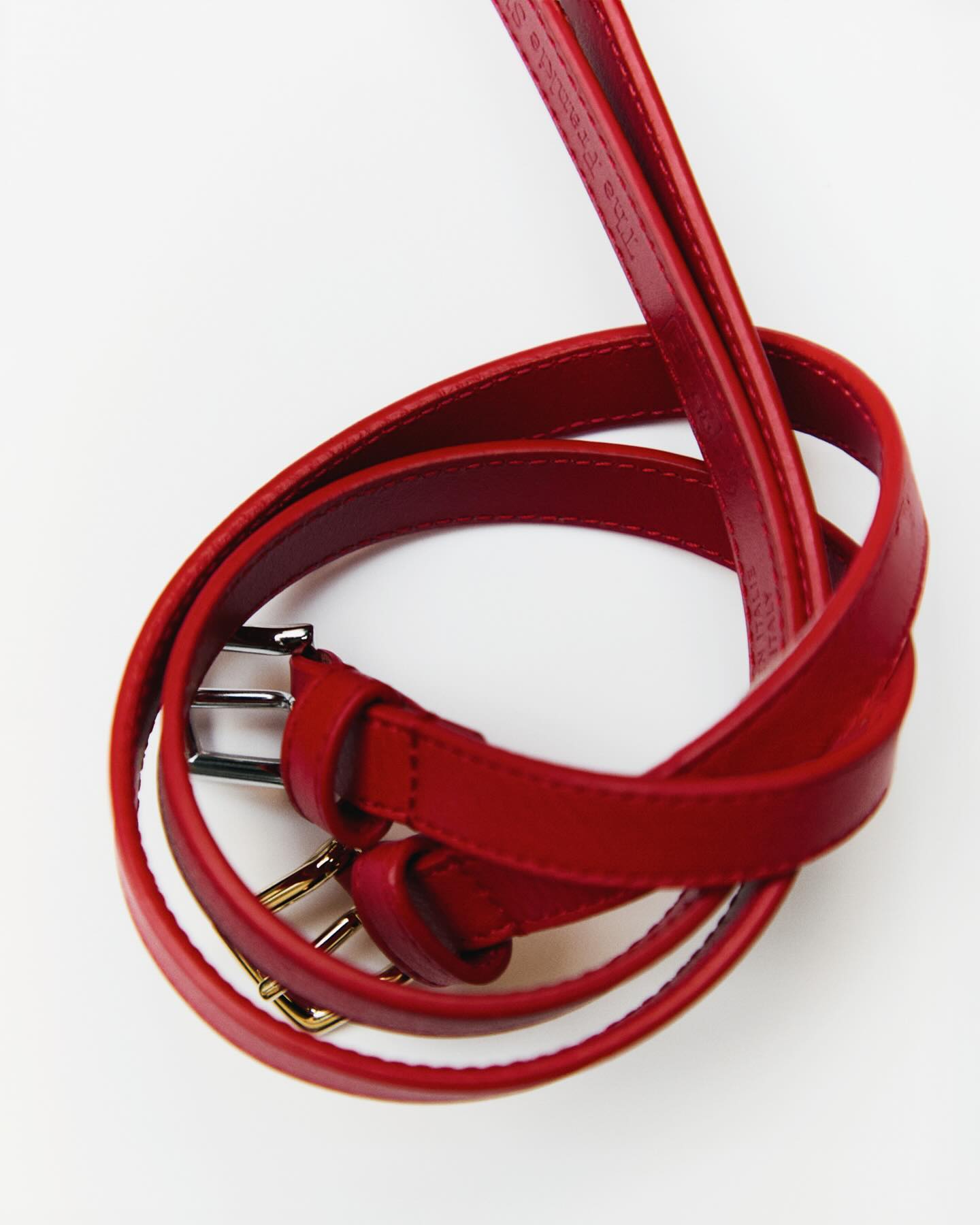 Jessie Leather Belt - Brown - 10
