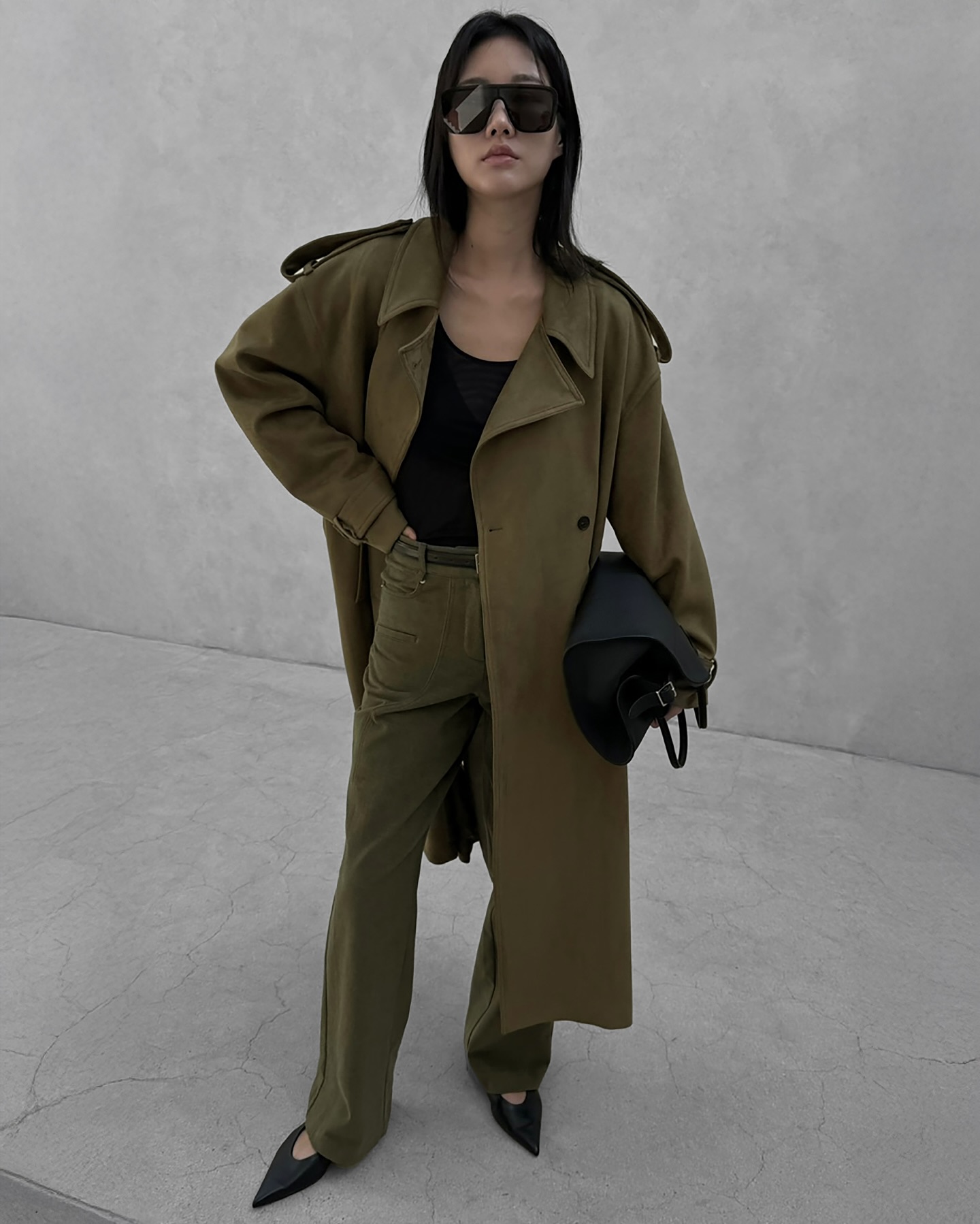 Tova Cargo Pants - Deep Green - 11