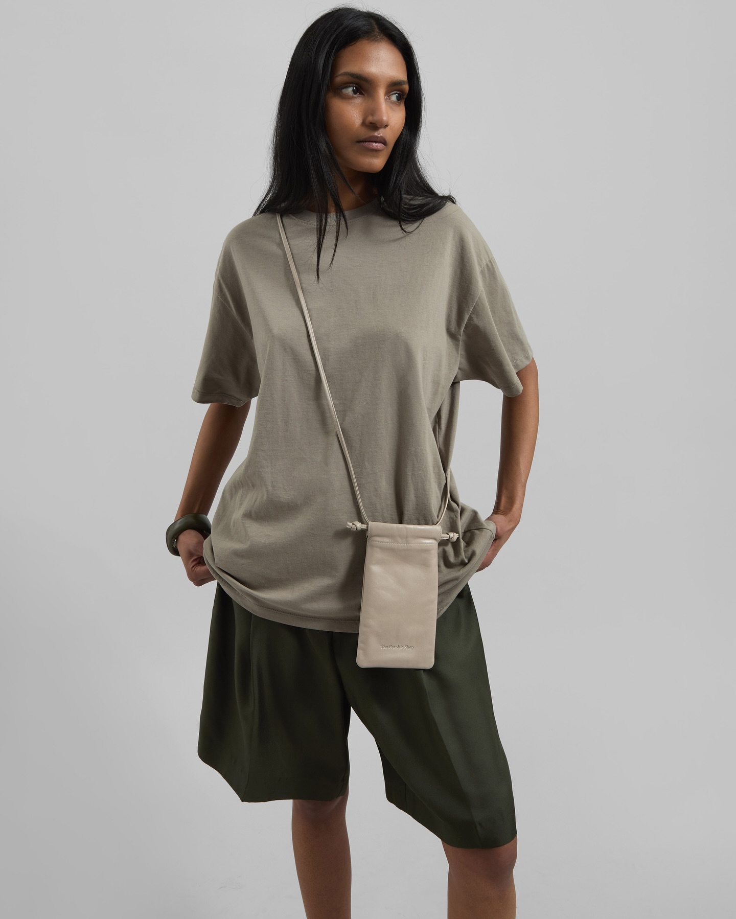 Marfa Linen Bermuda Shorts - Camel - 11