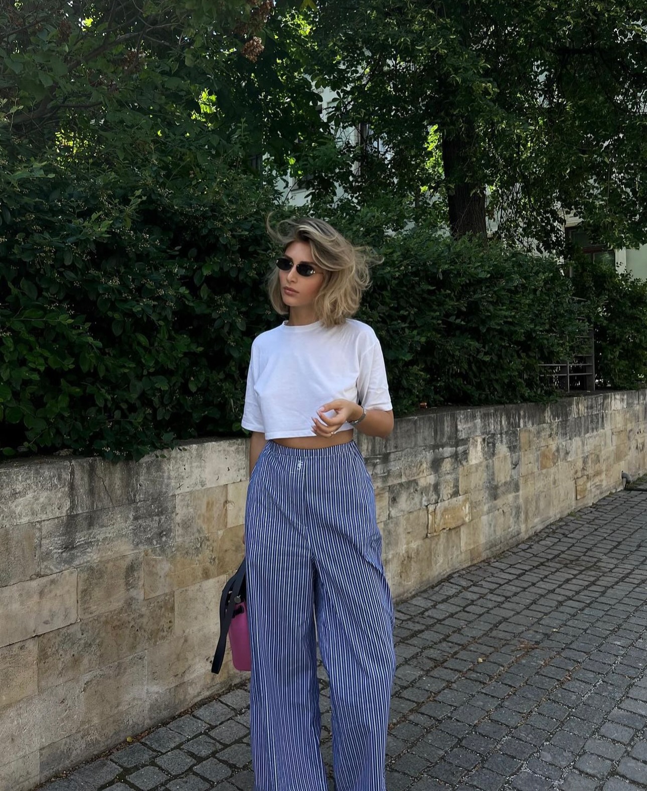 Lilou Simple Tee - Optic White - 8