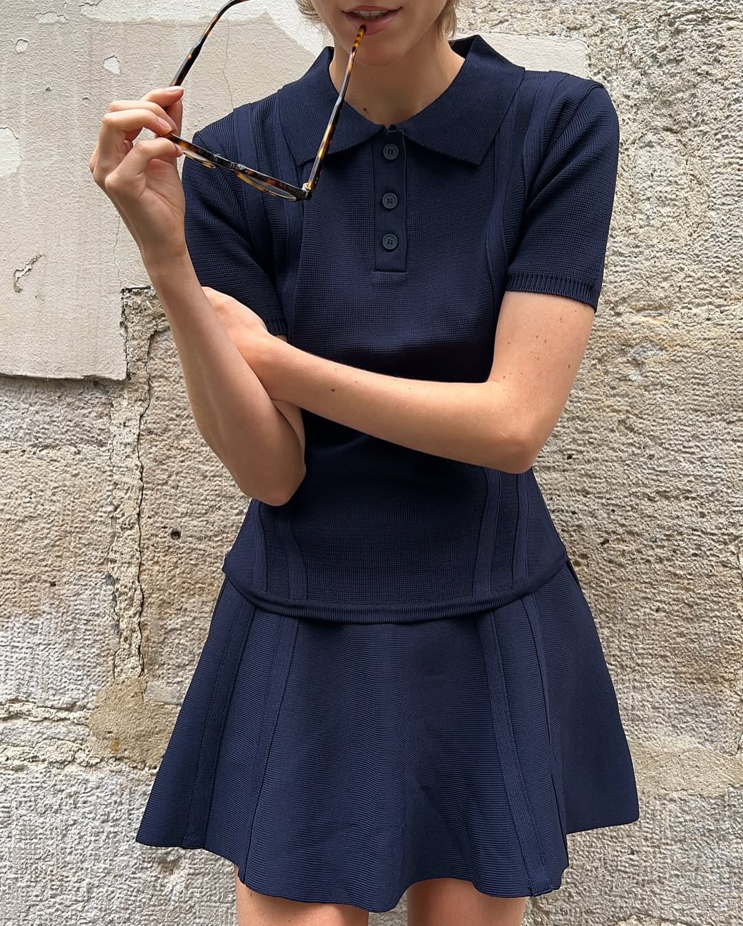 Lille Mini Skirt - Navy - 10