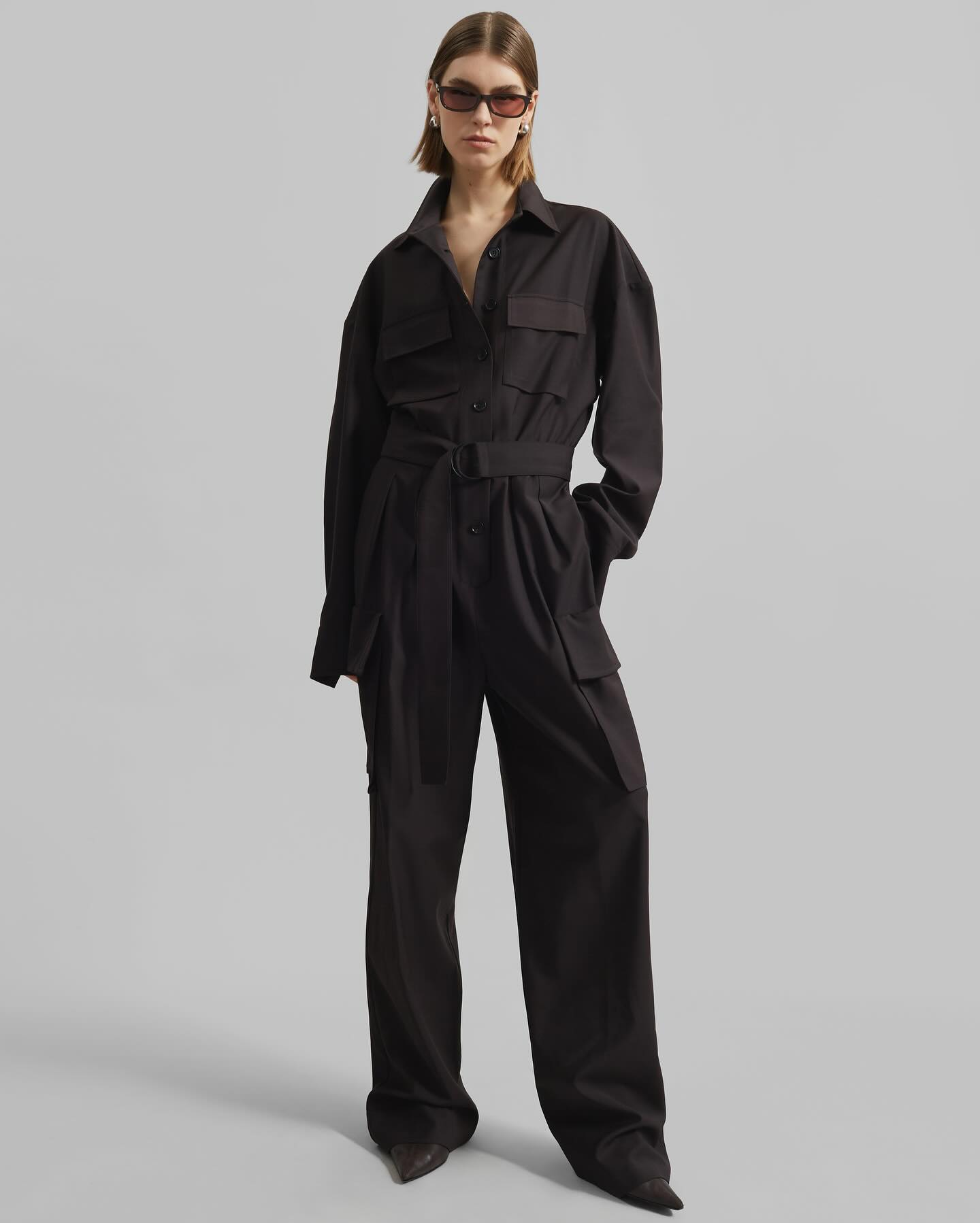 Tova Cargo Pants - Deep Green - 6