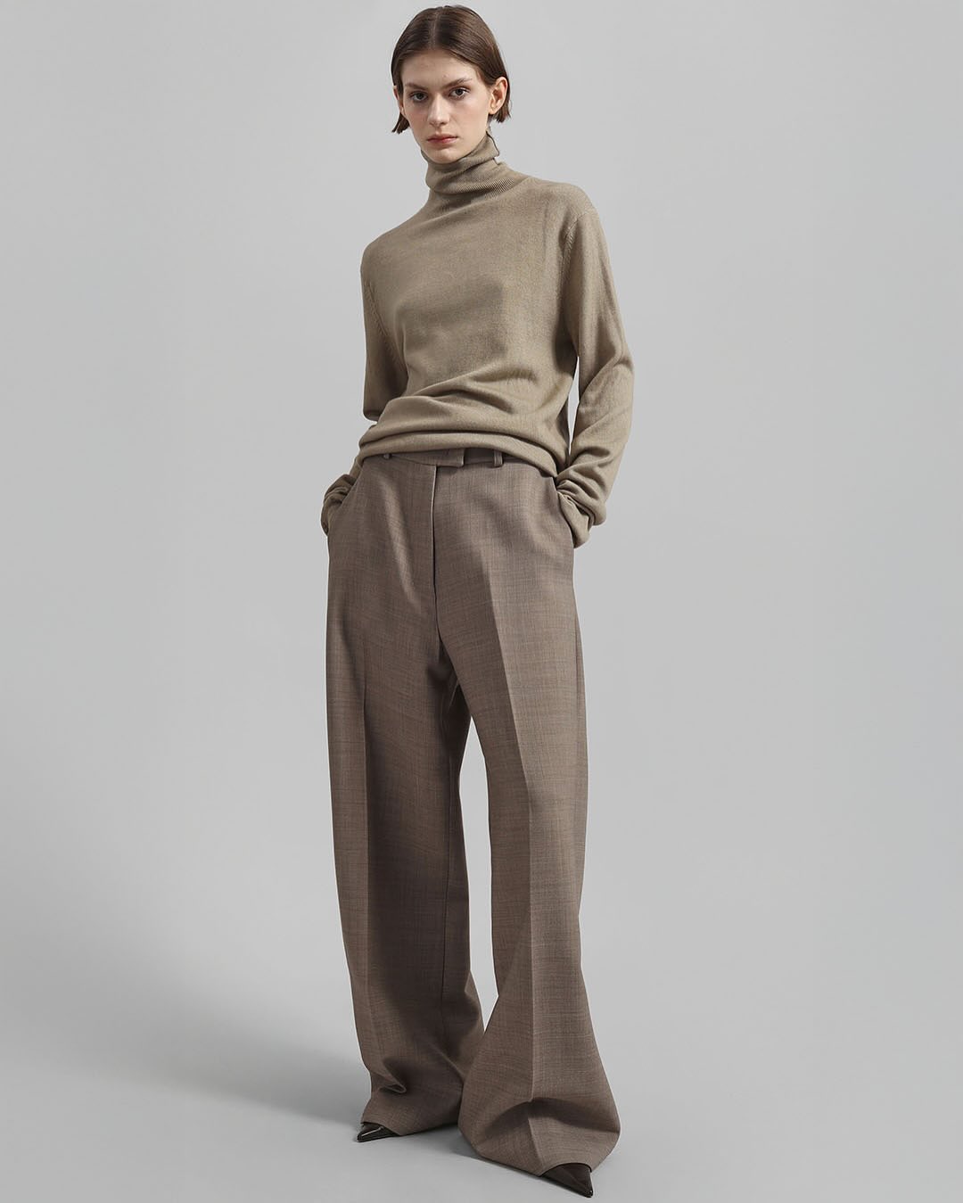 Bea Suit Pants - Chocolate - 6