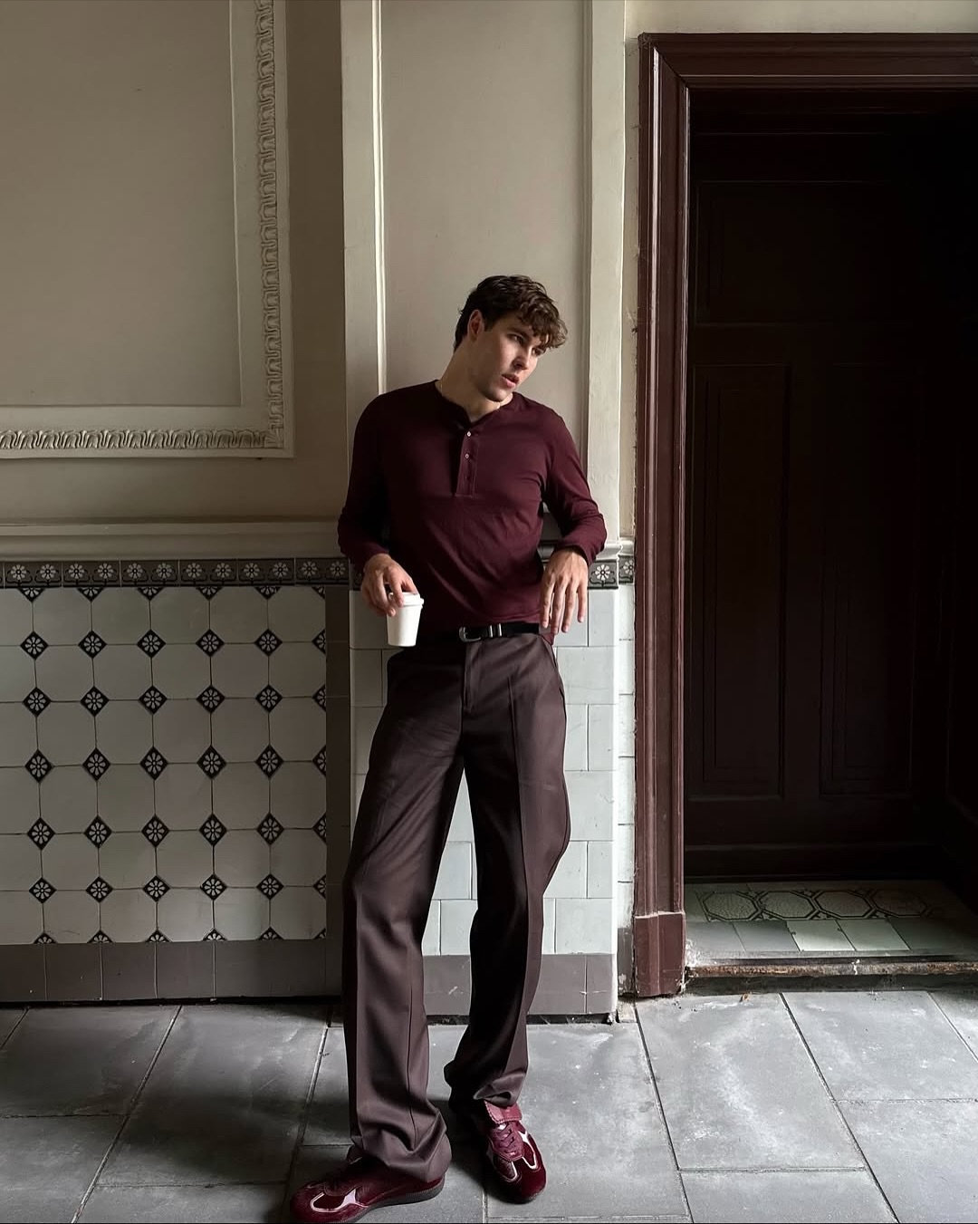 Amomento Wool Martin Pants - Brown - 9