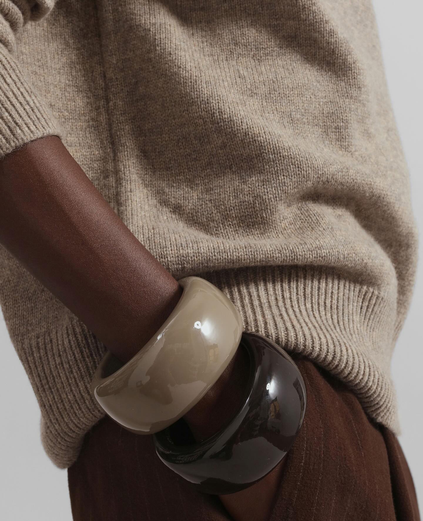 TFS Glossy Bangle - Taupe - 7