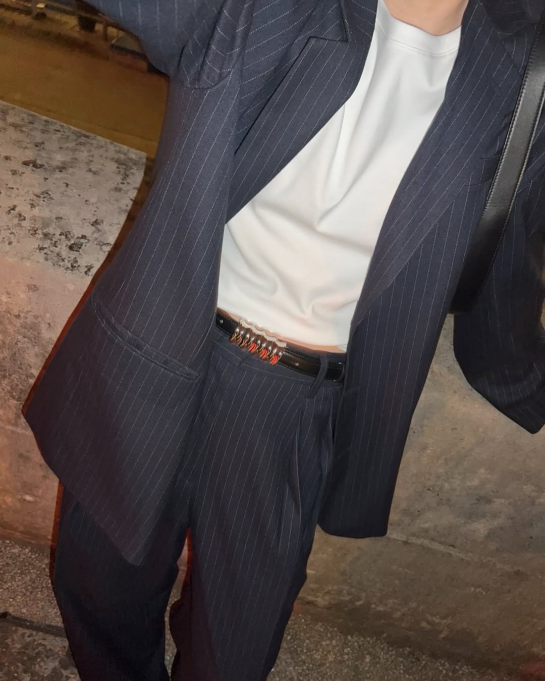 Newark Double Breasted Blazer - Navy - 10