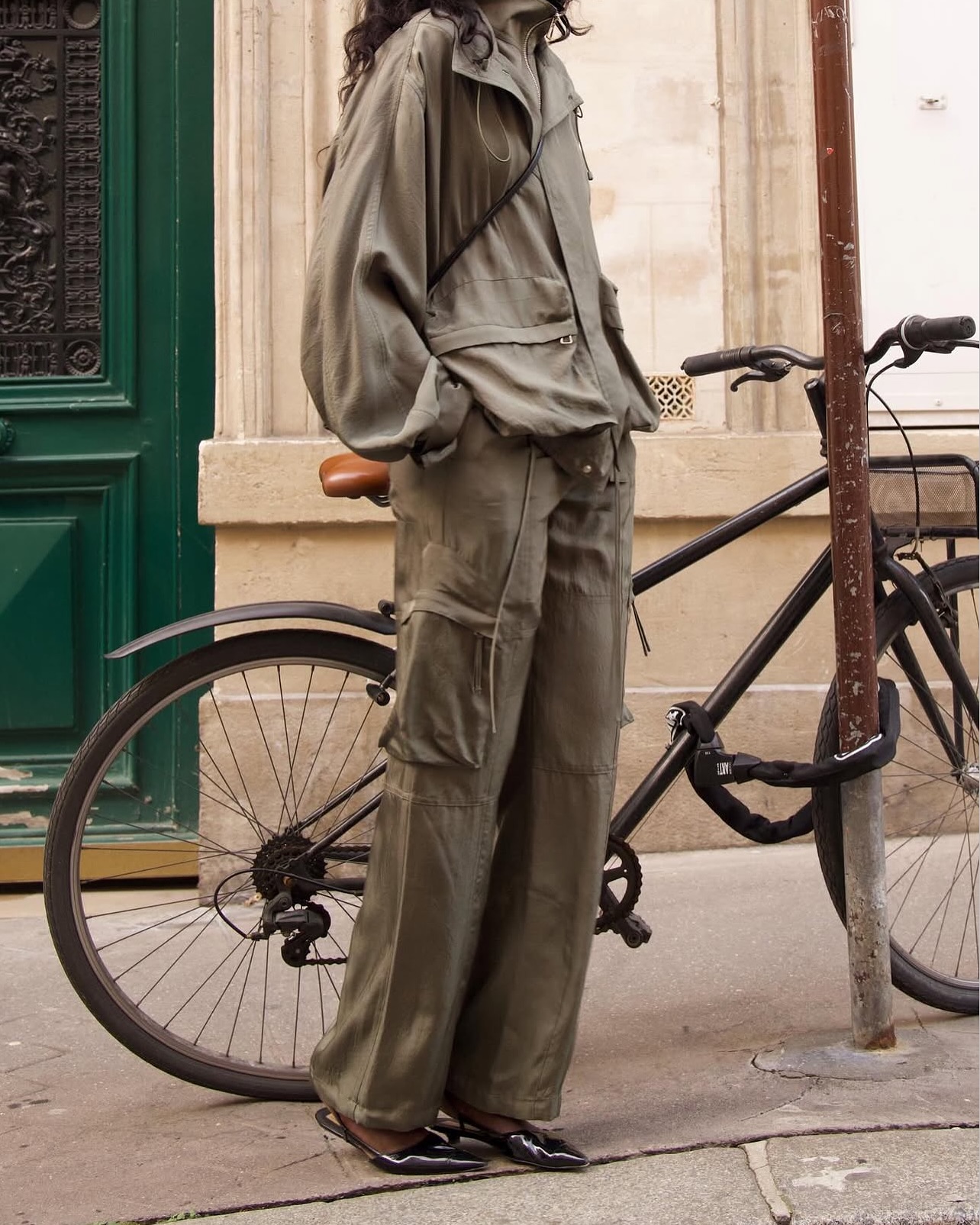 Geilo Barrel Leg Pants - Beige - 11