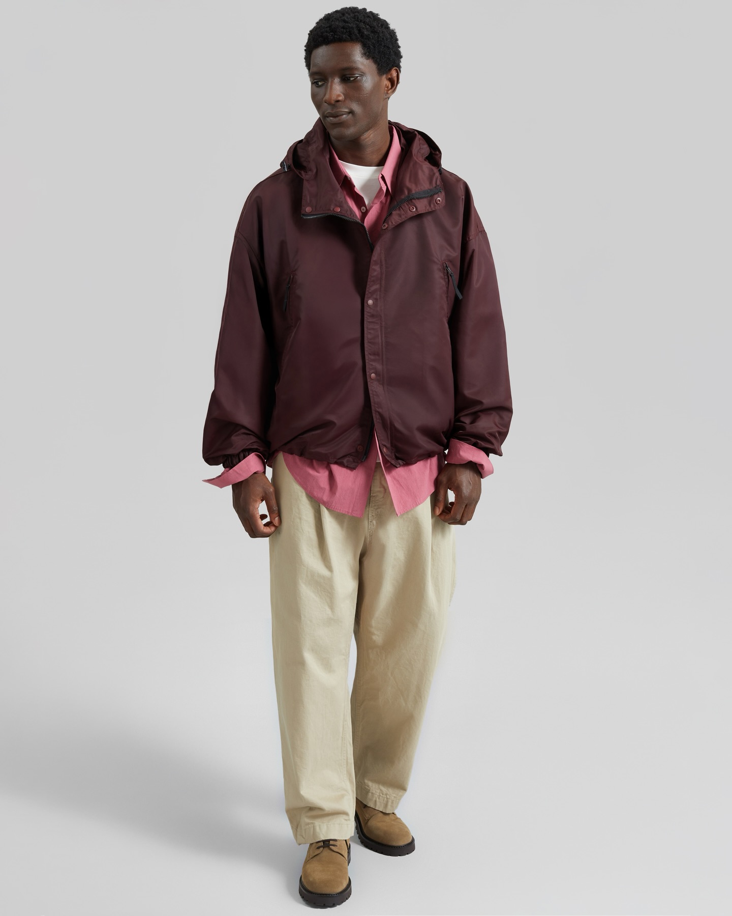Gelso Pleated Twill Trousers - Beige - 7
