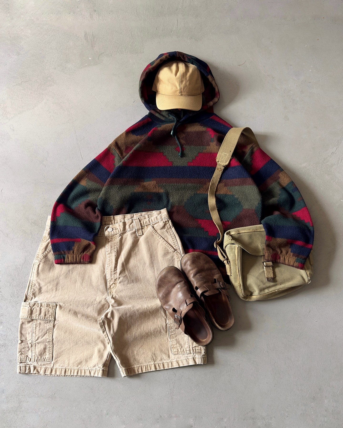 1970s - Green Boy Scouts Pleated Shorts - 27 - 7