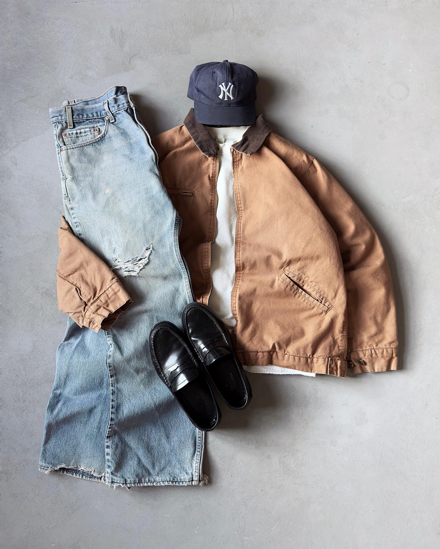 2000s - Beige J.Crew Barn Jacket - S - 10