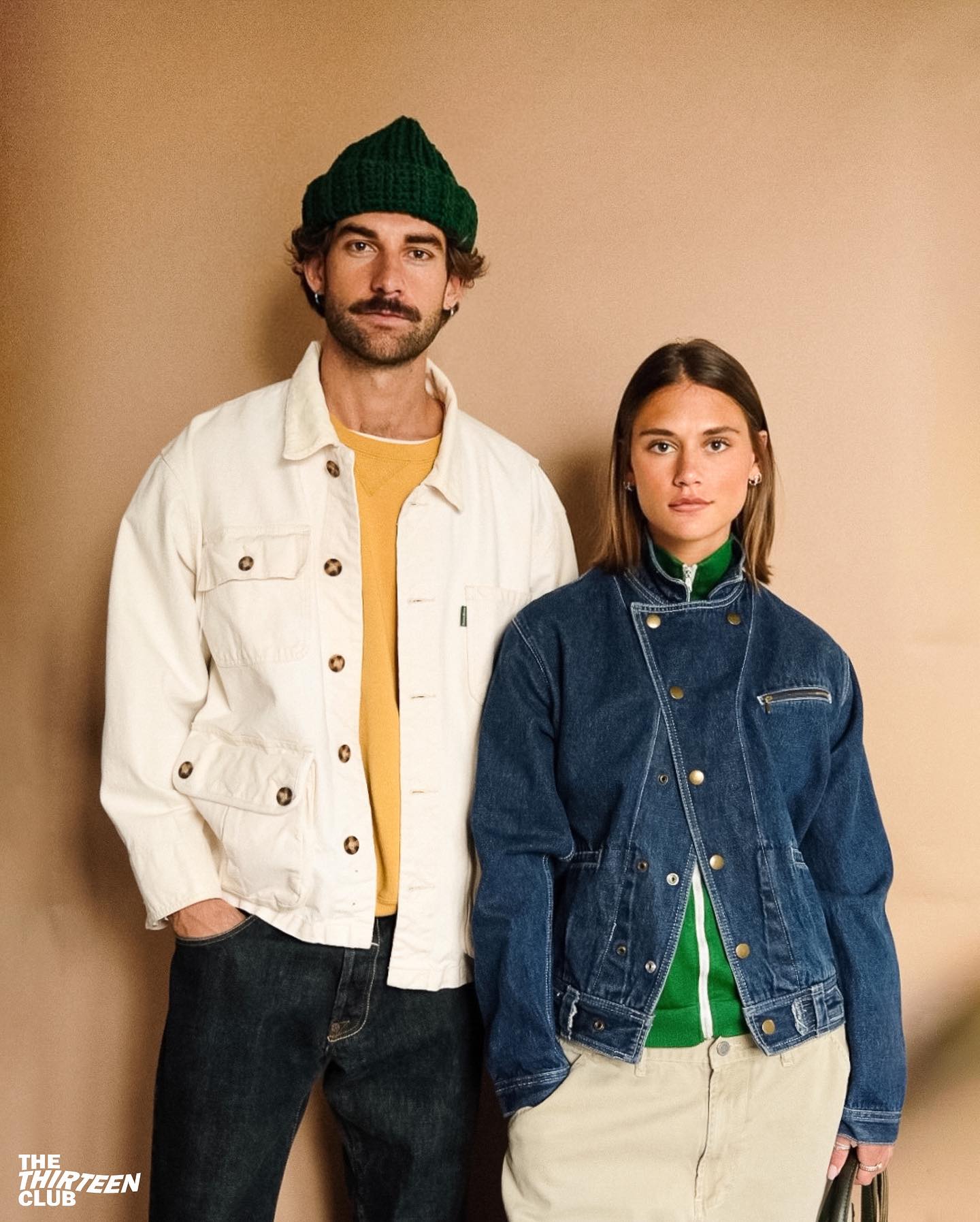 1980s - Denim Utility Jacket - (W)M - 11