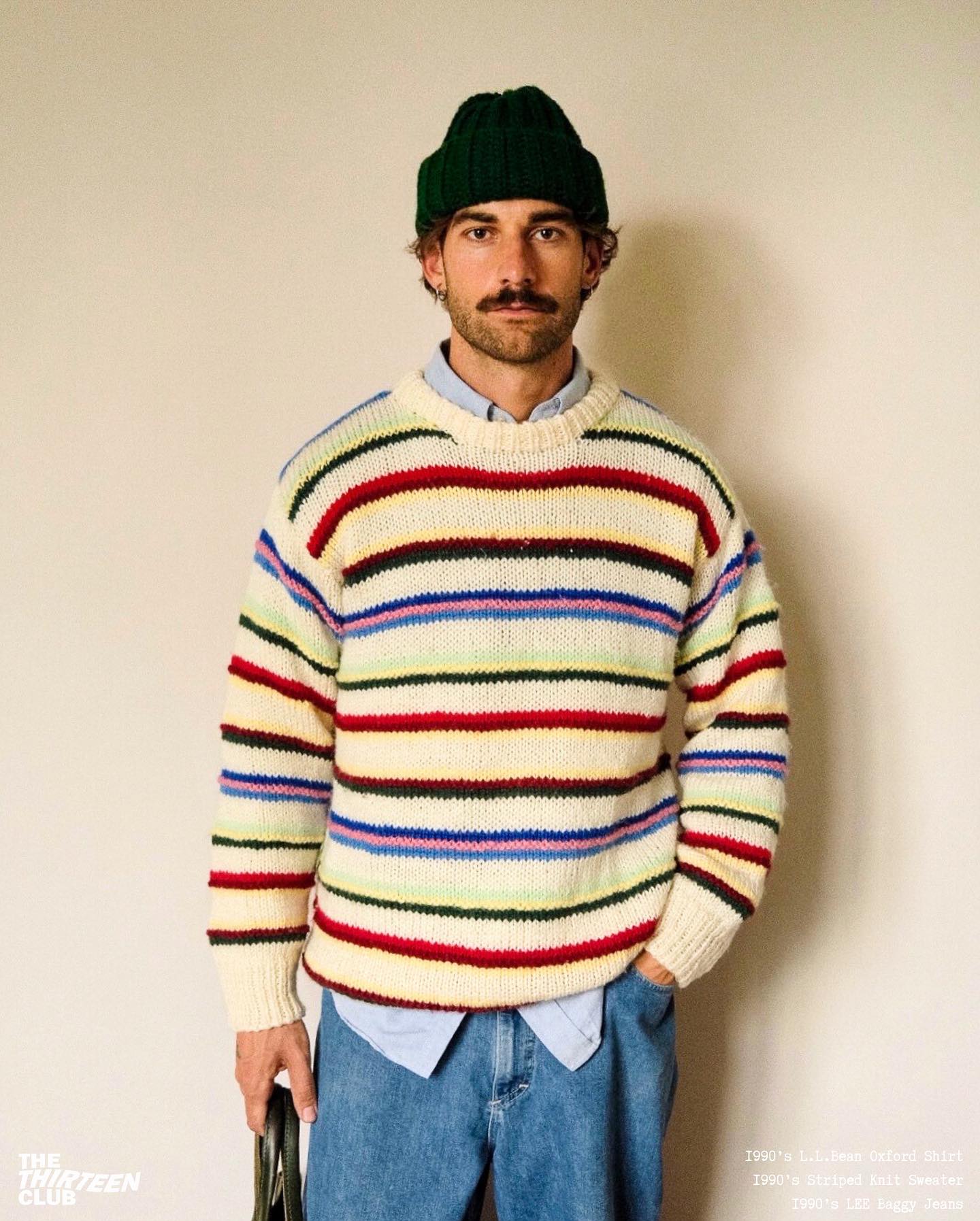 1990s - Navy/Cream Sailing Sweater - (W)XS - 5