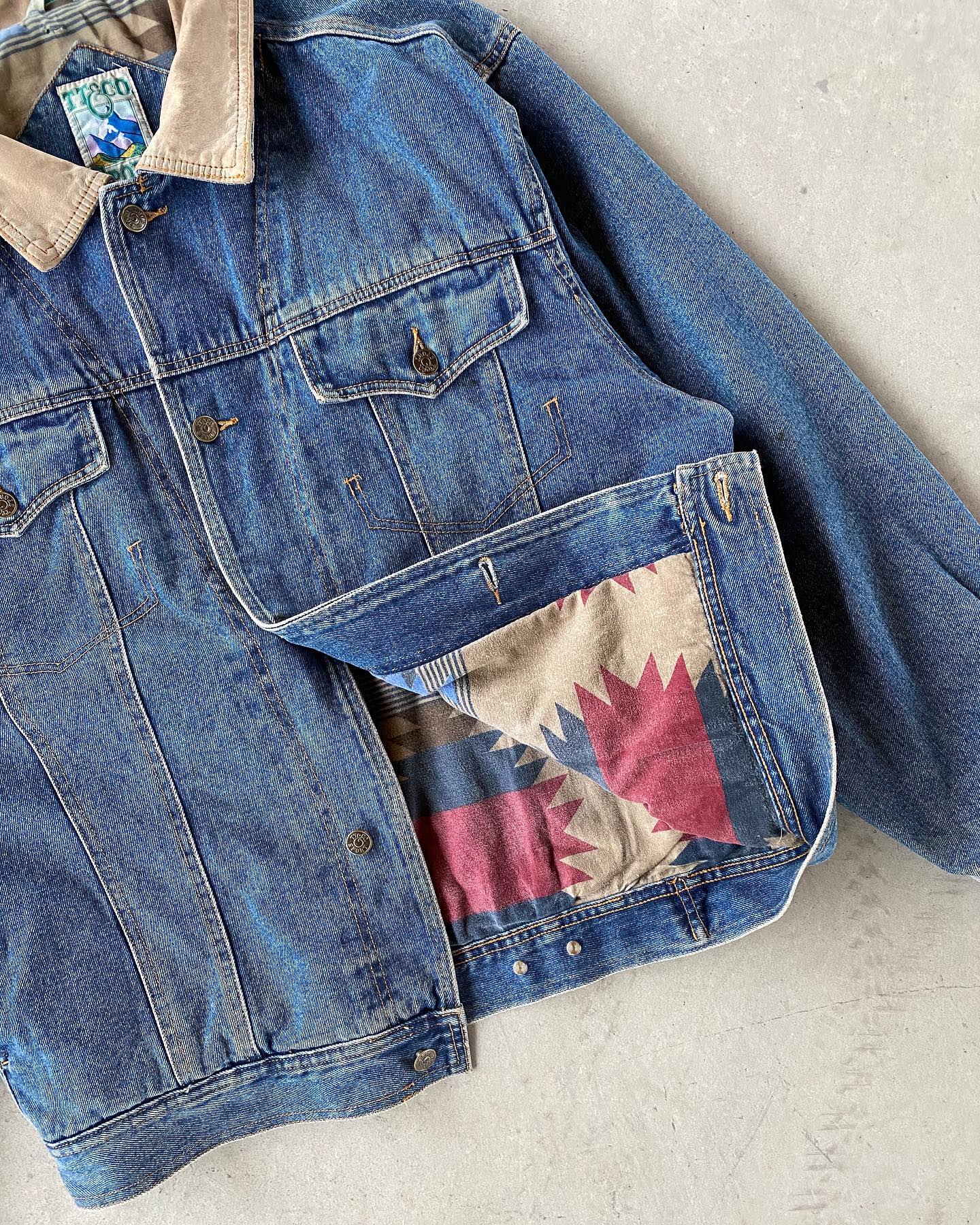 1990s - L.L.Bean Women's Jeans Jacket - (W)M - 8