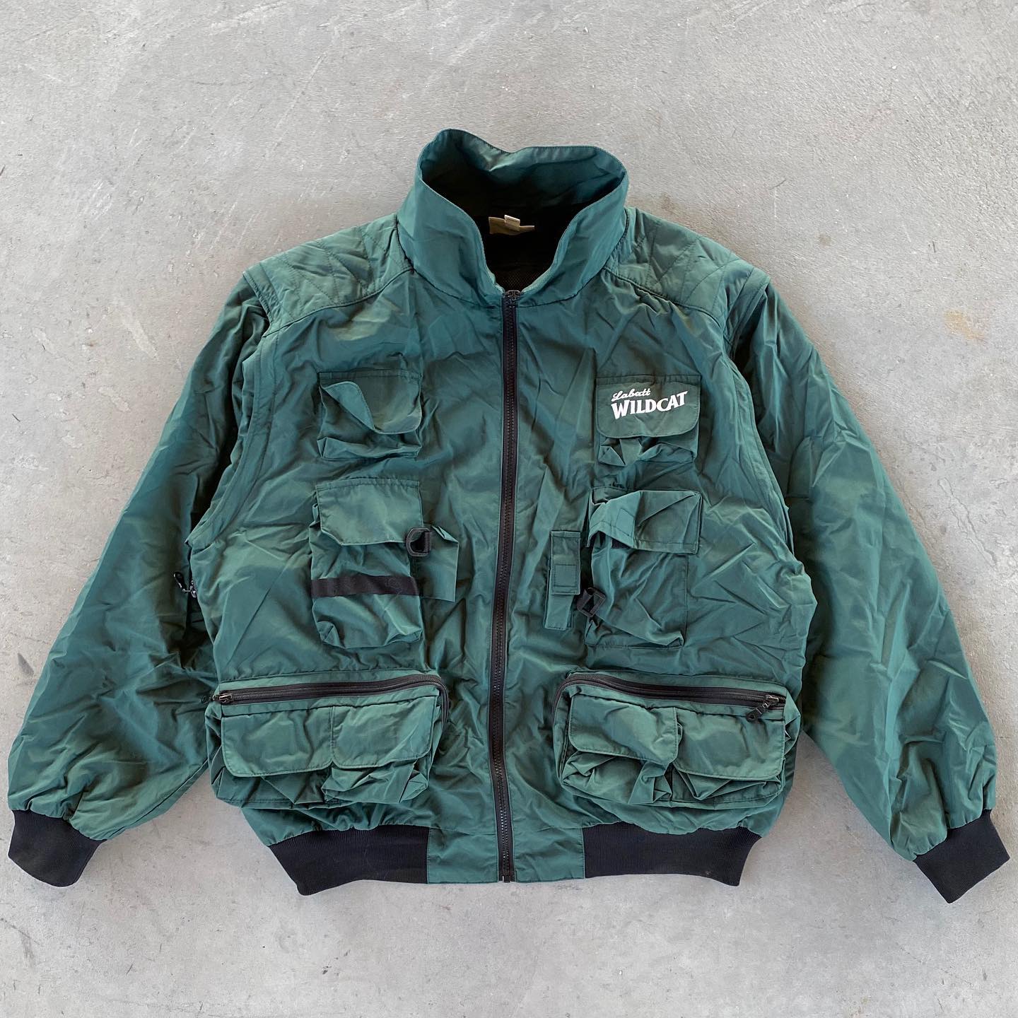1980s - Sage Green Decathlon Barn Coat - L - 6