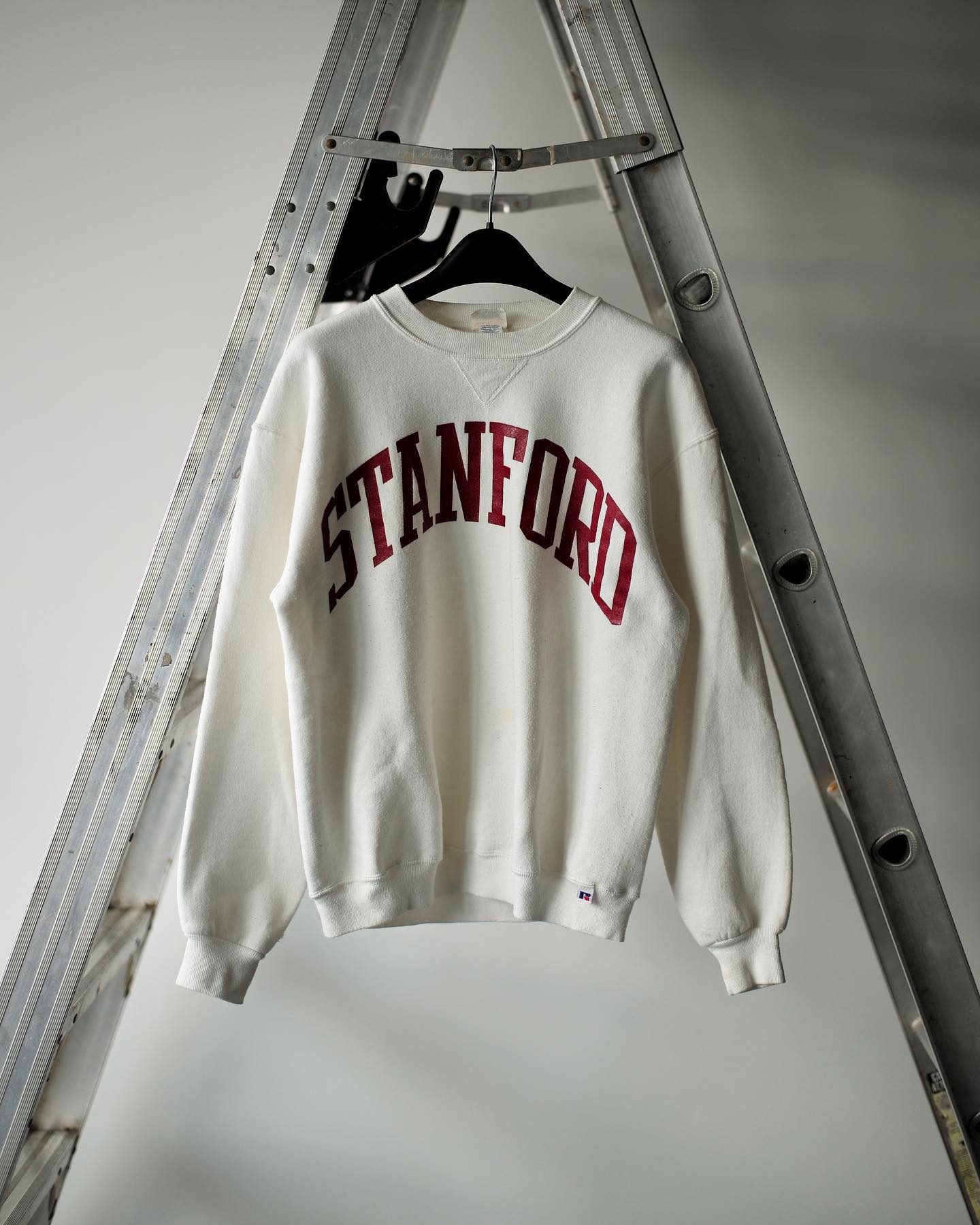 1990s - White Stanford Hoodie - M - 6