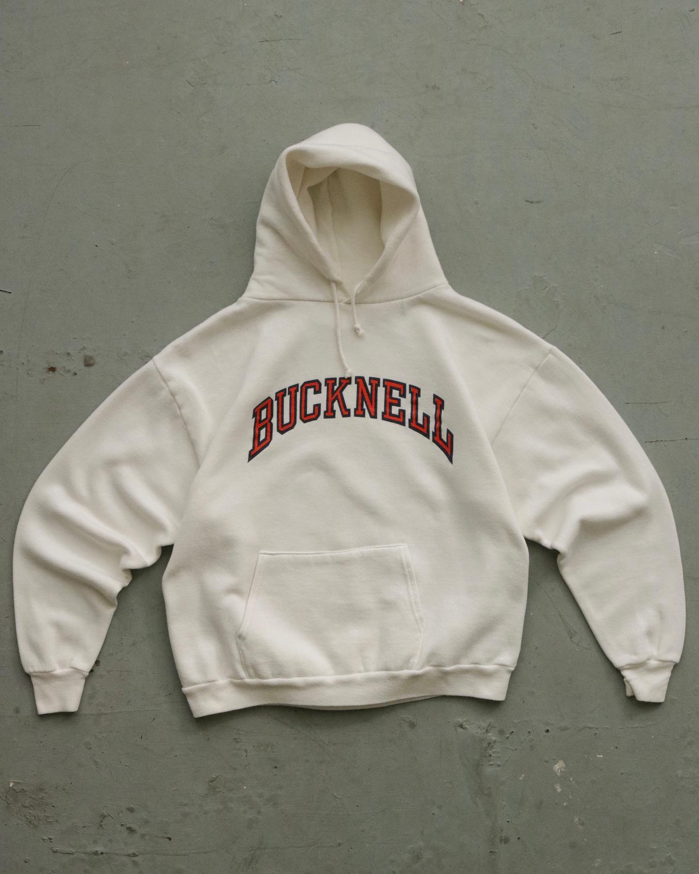 1990s - White Stanford Hoodie - M - 7