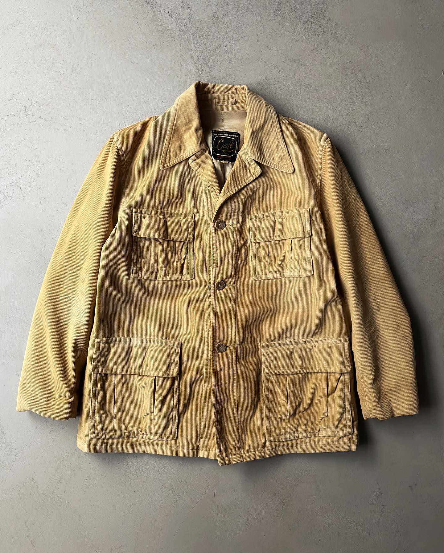 1990s - Beige Safari Marlboro Jacket - S - 9