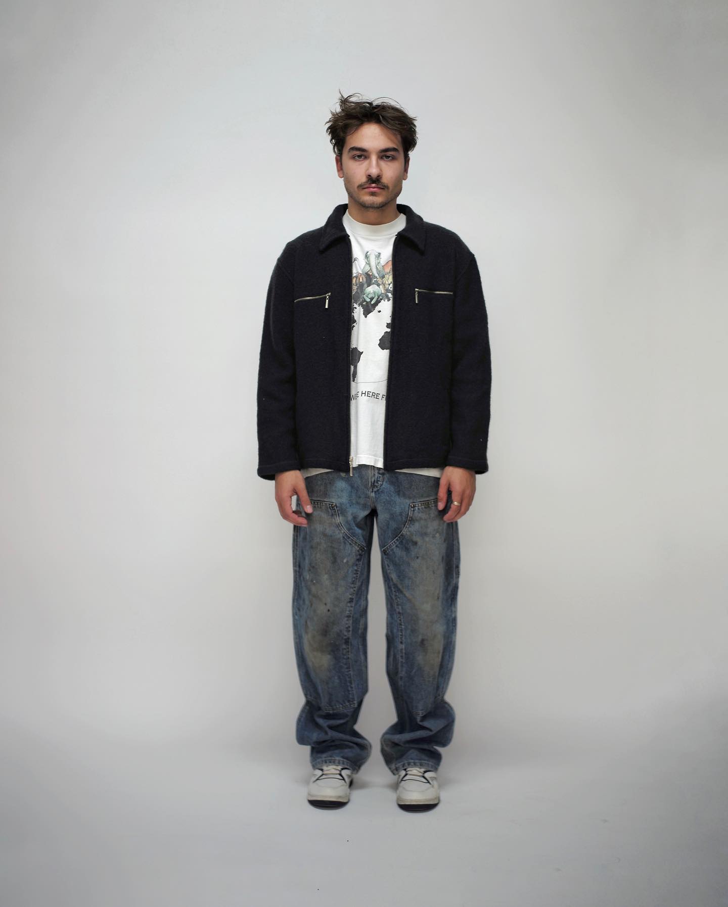 1990s - Distressed 505 Levi's Jeans - 29x30 - 11