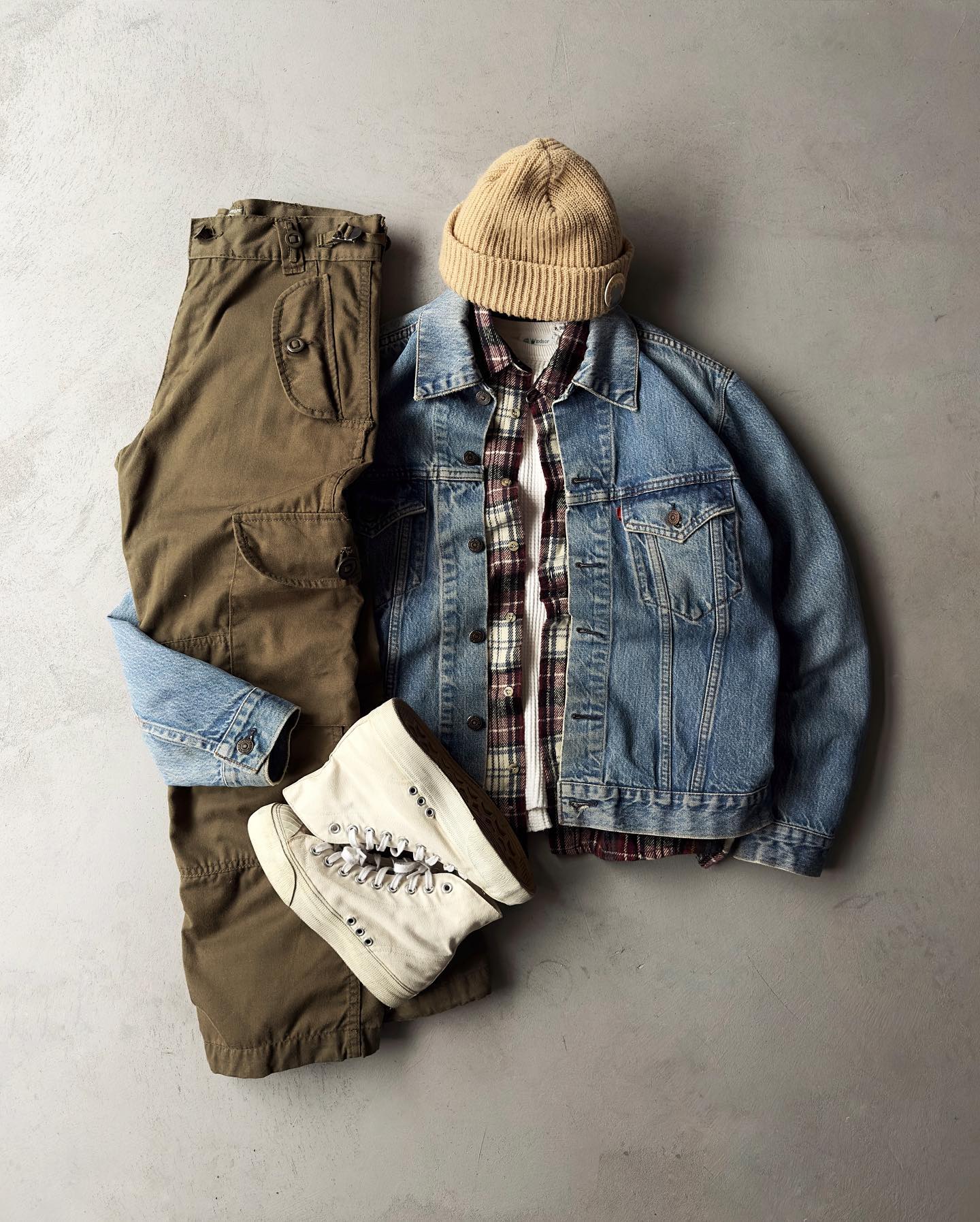 1970s - Denim Western Shirt - S - 10
