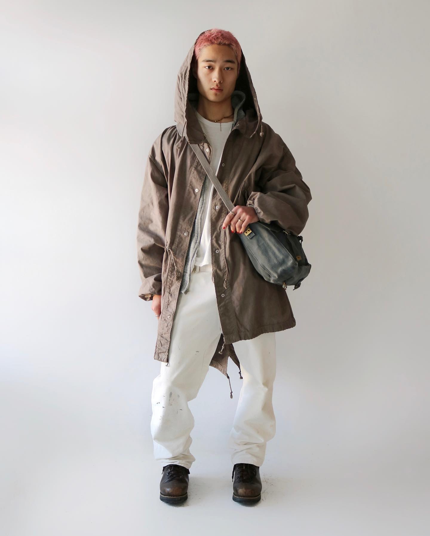 1990s - Beige Lemon Barn Jacket - M - 7