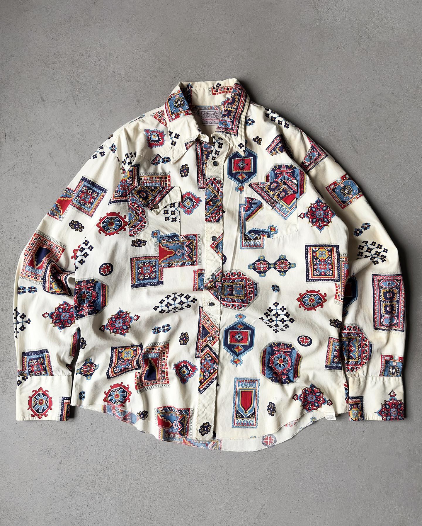 1990s - Navy GAP Fishing Shirt - L - 6