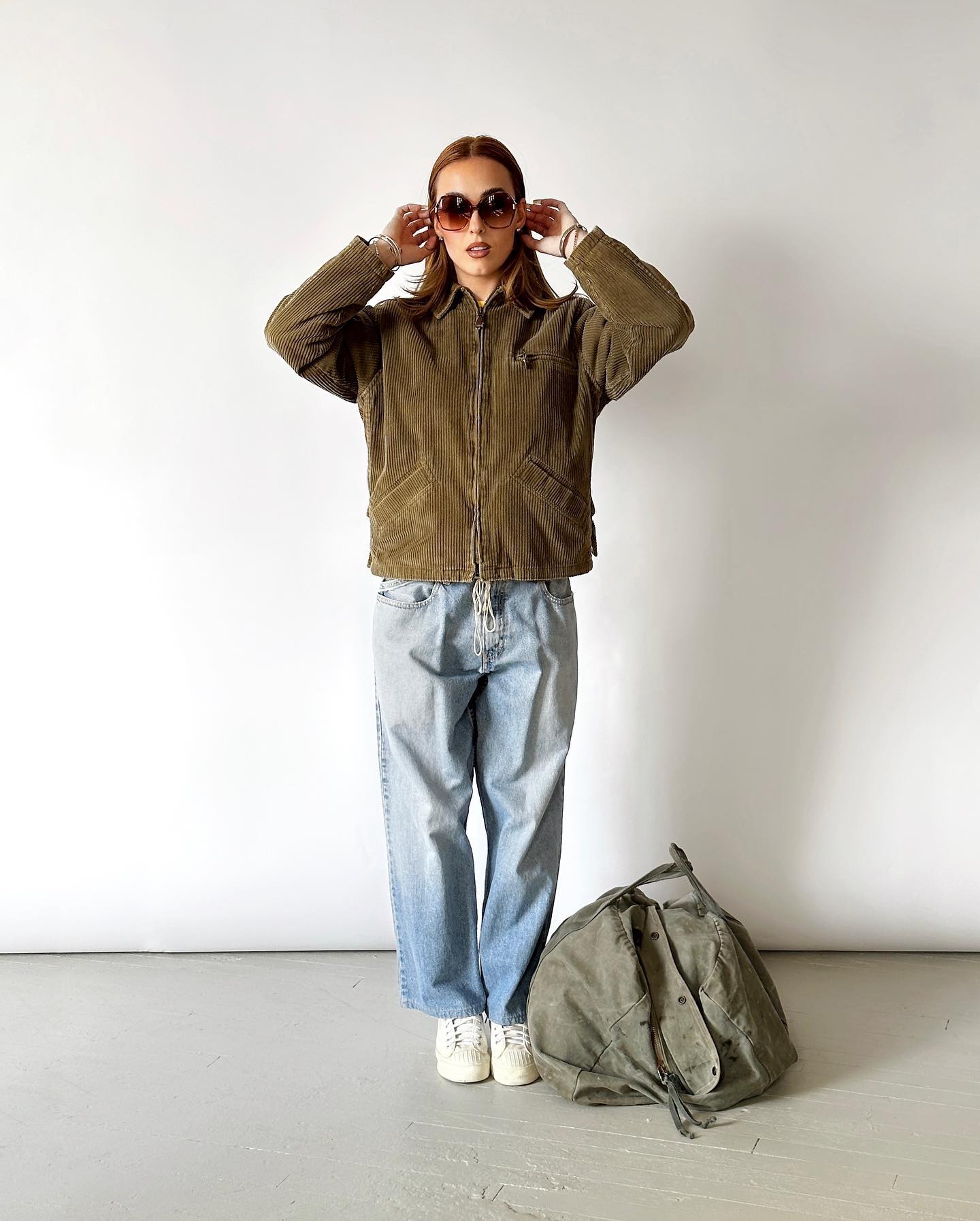 2000s - Brown Light Work Jacket - L - 10